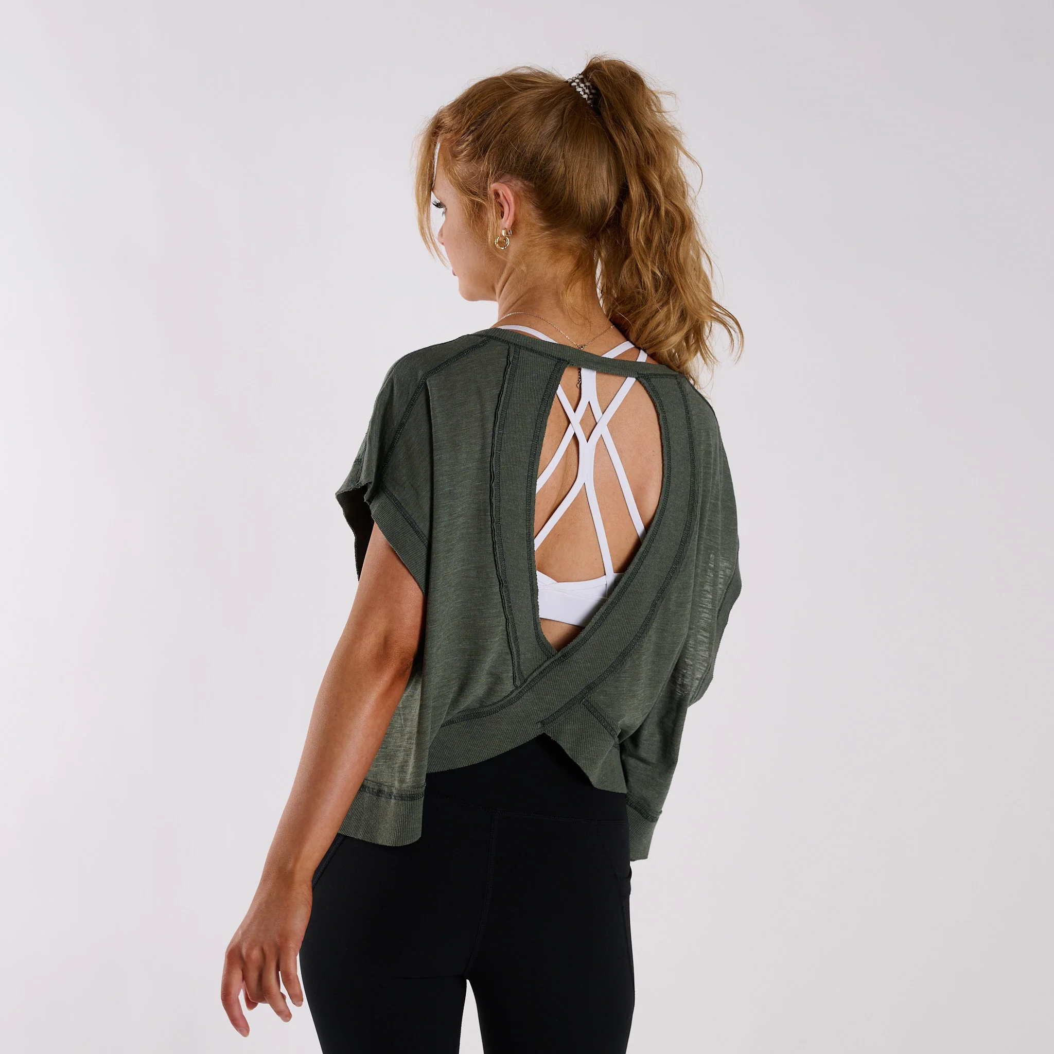 FP Movement My Time Tee in Ivy - Image 5