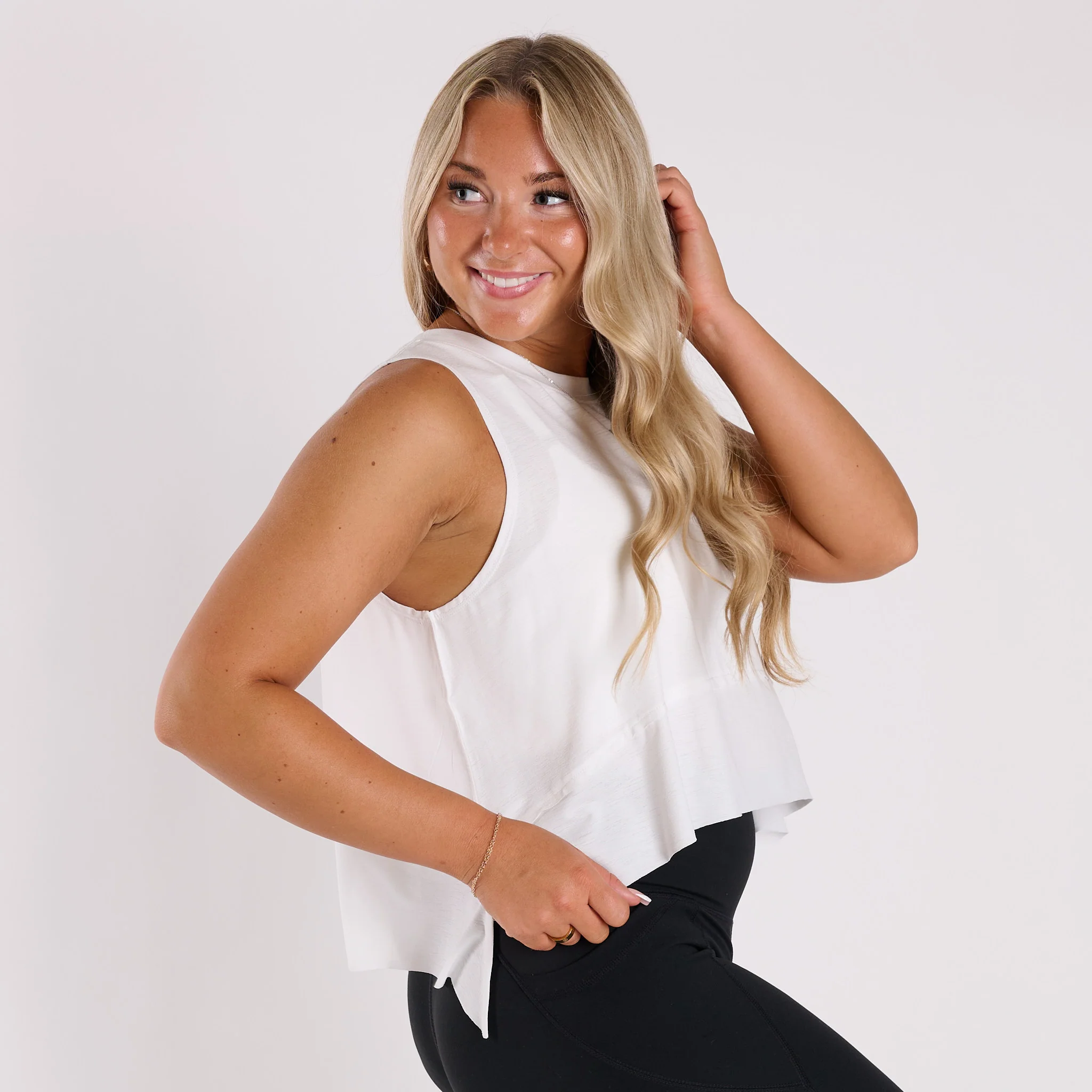 FP Movement Tempo Tank in White - Image 2