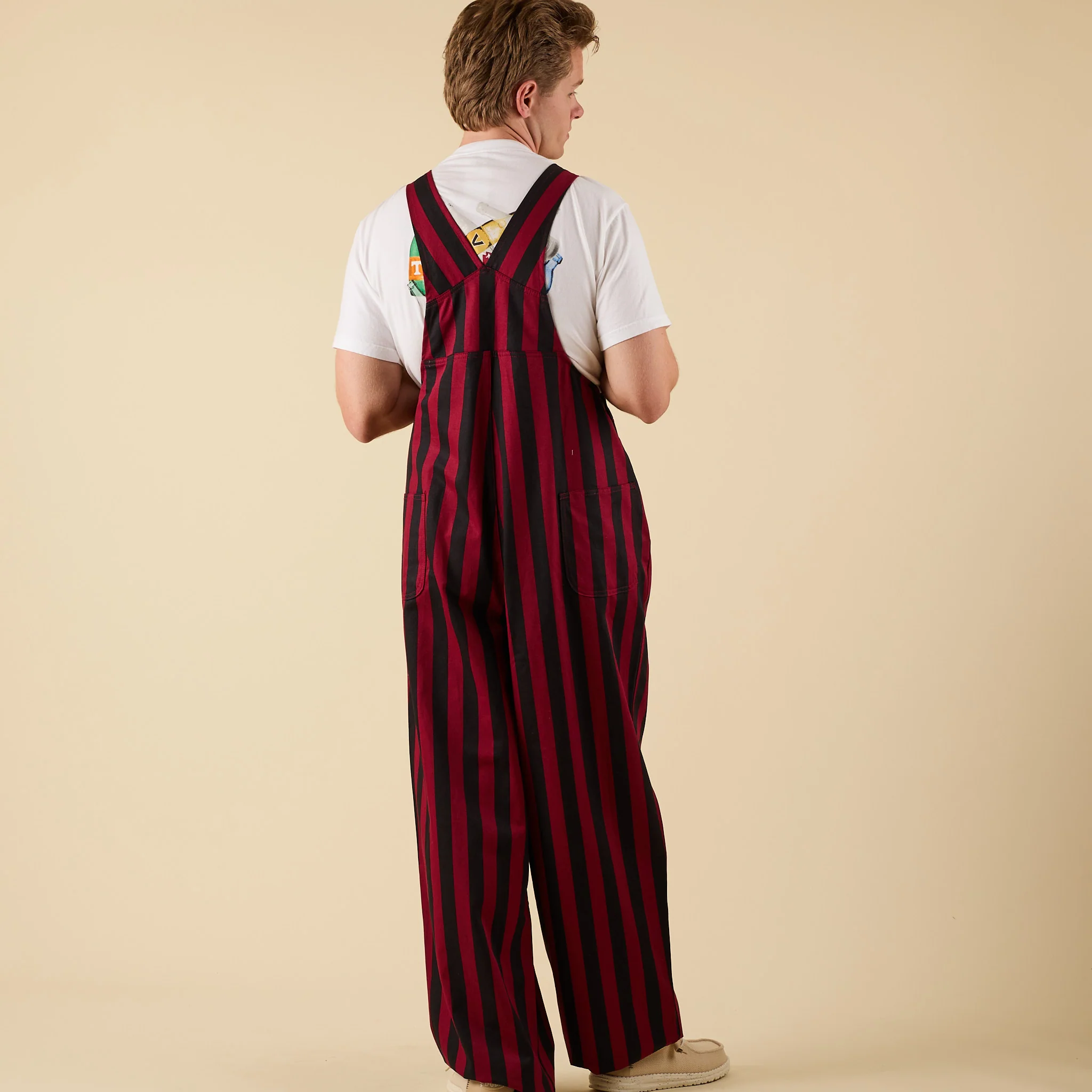 Garnet and Black Overall Bibs - Image 6