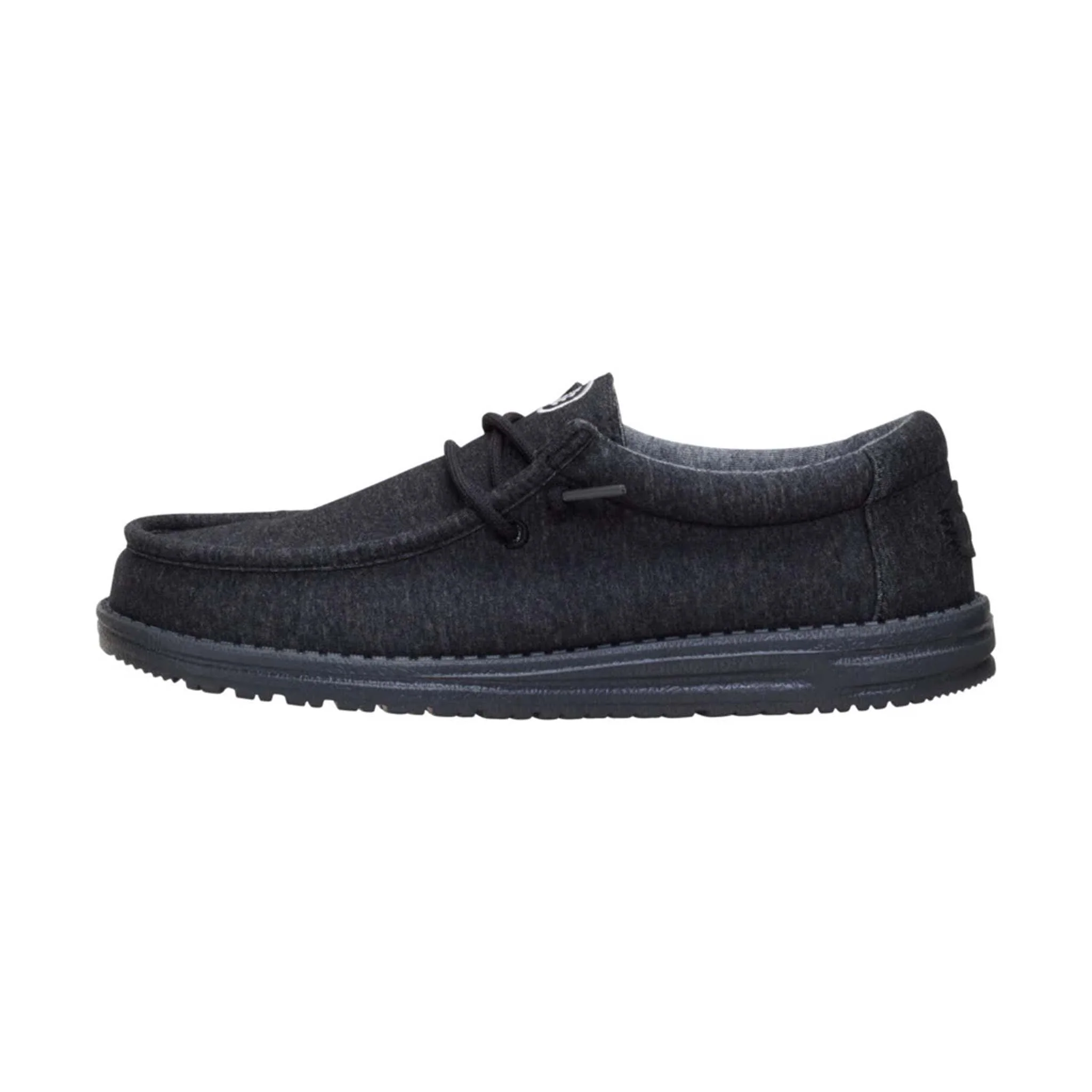 Men's Wally Stretch Jersey Shoes in Black - Image 4