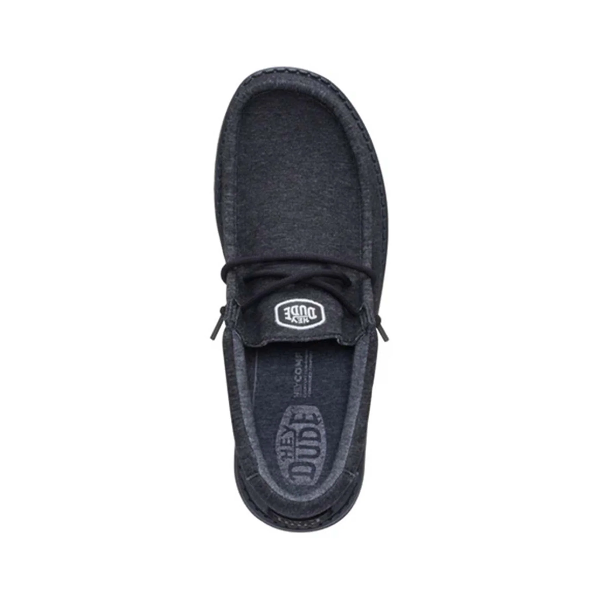 Men's Wally Stretch Jersey Shoes in Black - Image 7
