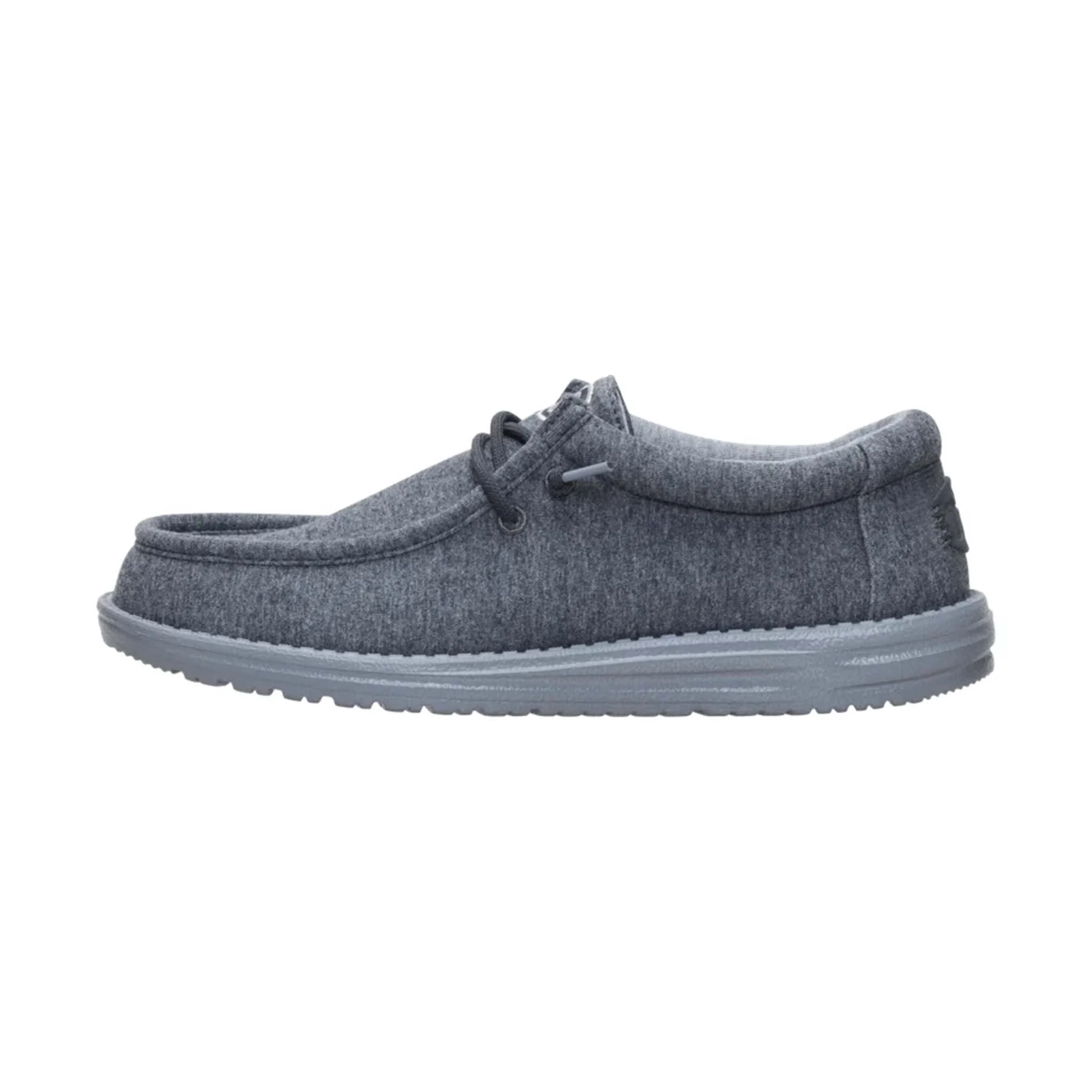 Men's Wally Stretch Jersey Shoes in Charcoal - Image 3