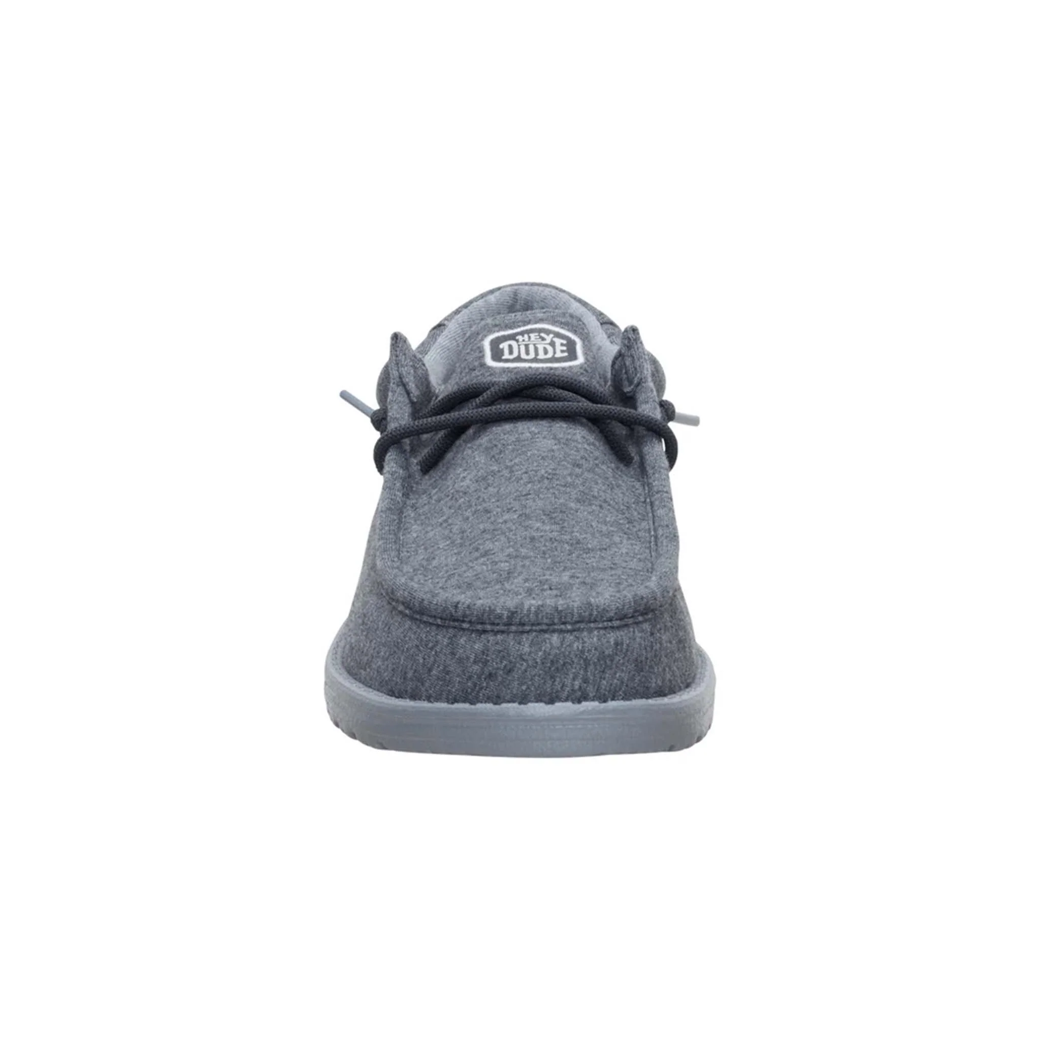 Men's Wally Stretch Jersey Shoes in Charcoal - Image 4