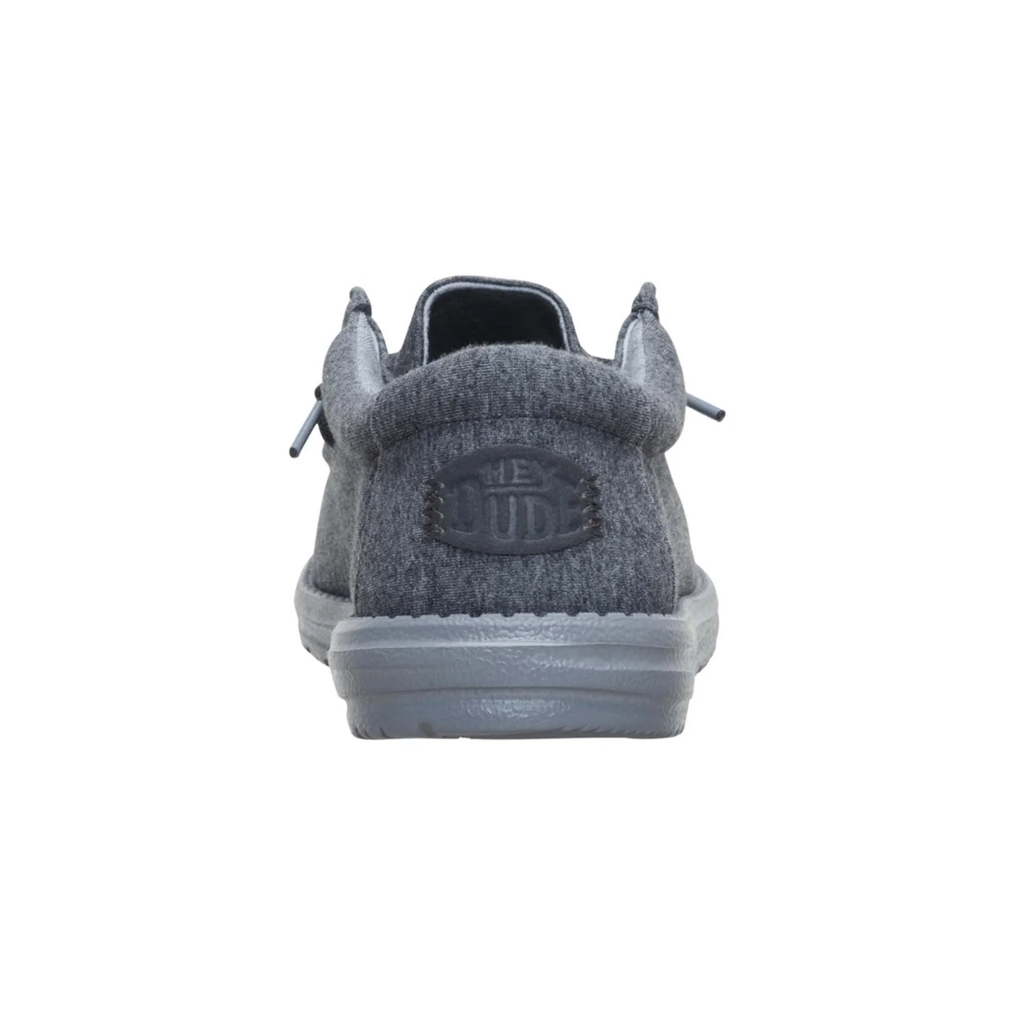 Men's Wally Stretch Jersey Shoes in Charcoal - Image 5