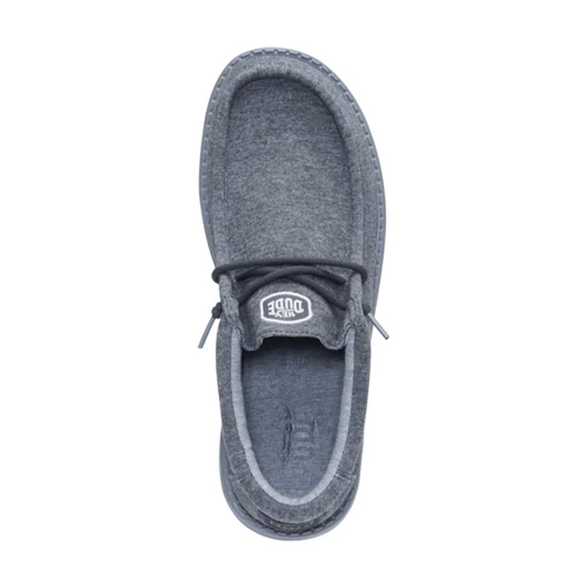 Men's Wally Stretch Jersey Shoes in Charcoal - Image 6