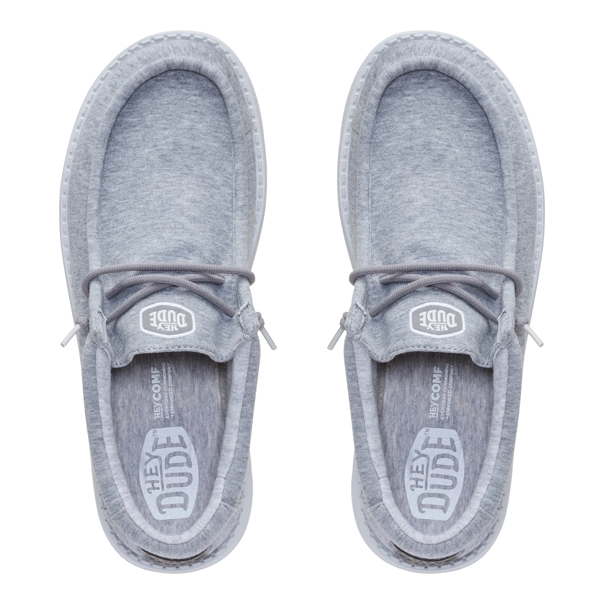 Men's Wally Stretch Jersey Shoes in Grey - Image 6