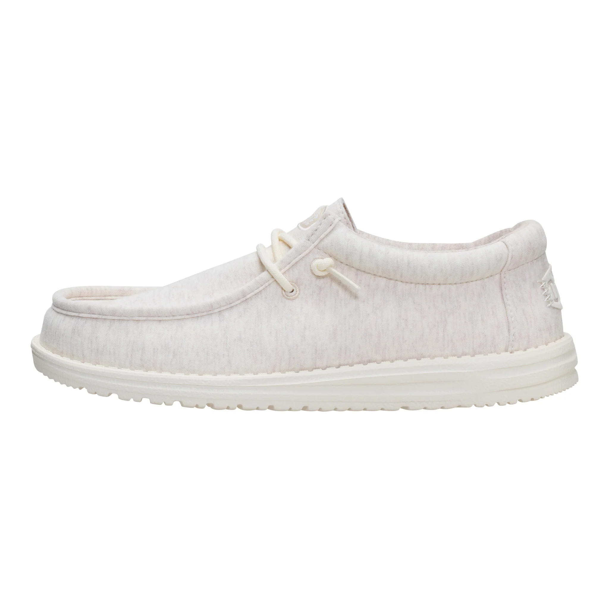 Men's Wally Stretch Jersey Shoes in Oatmeal - Image 5