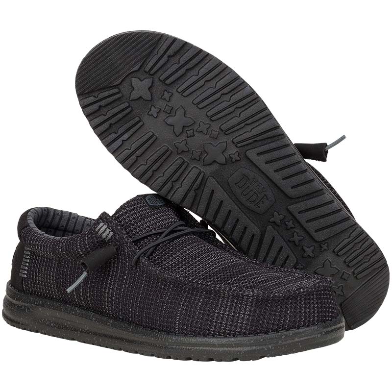 Men's Wally Stretch Sox in Black - Image 2