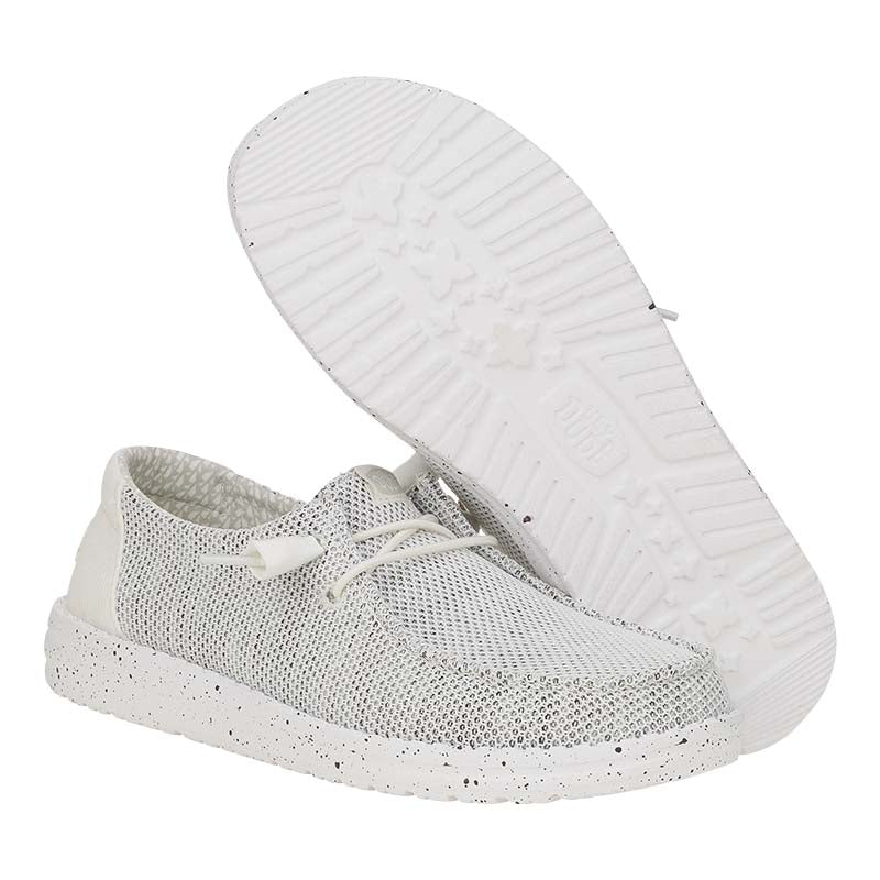 Women's Wendy Stretch Sox in Stone White - Image 2