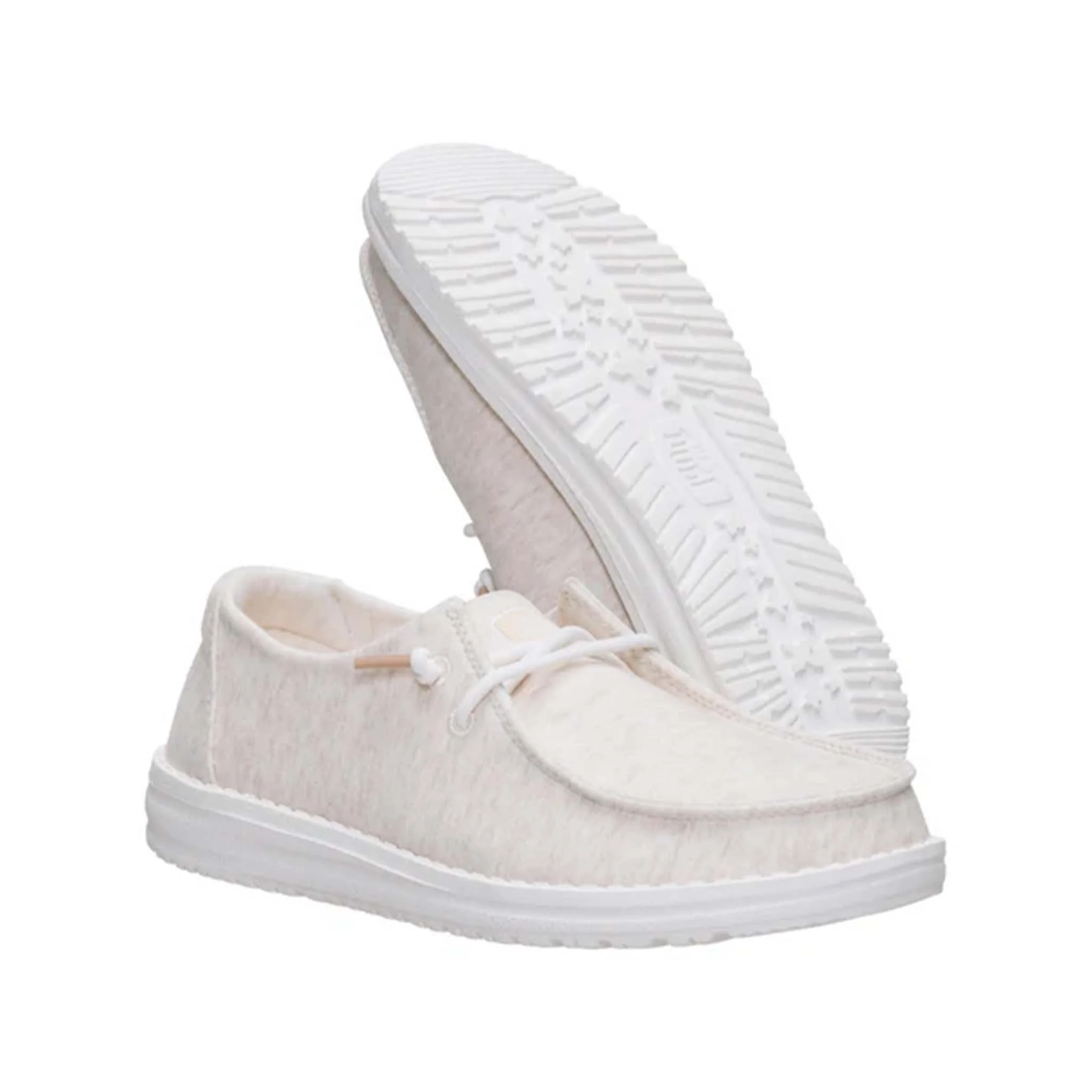 Women's Wendy Stretch Jersey Shoes in Oatmeal - Image 2