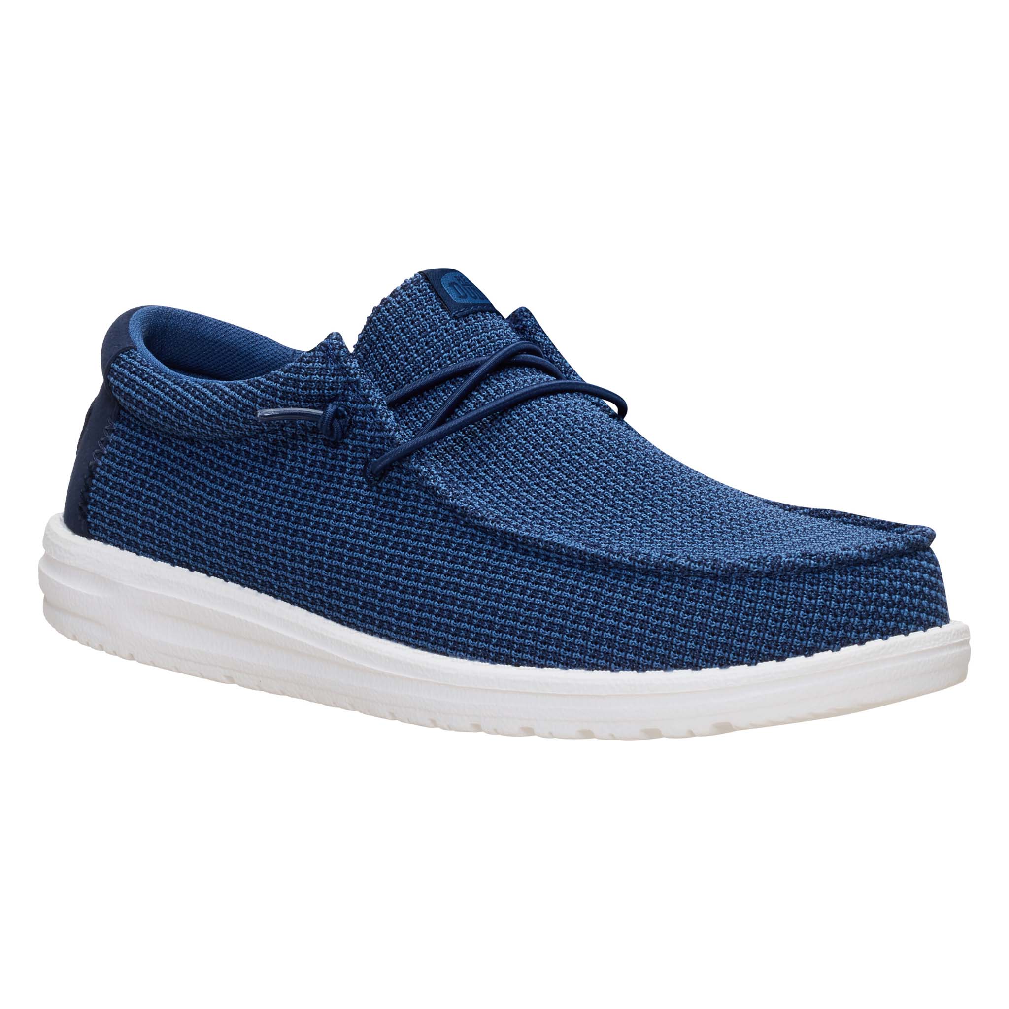 Men's Wally Stretch Jersey Shoes in Navy - Image 4