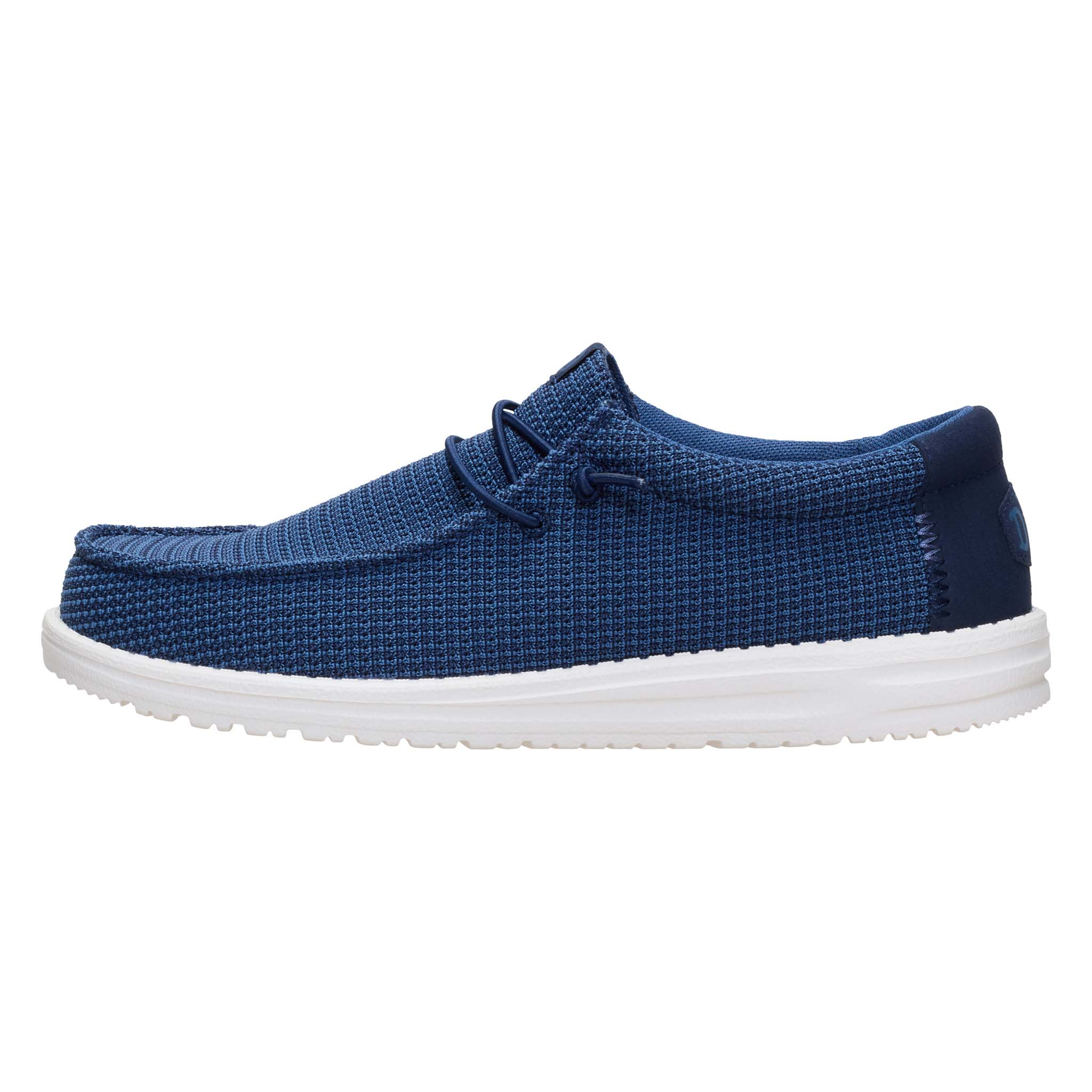 Men's Wally Stretch Jersey Shoes in Navy - Image 5