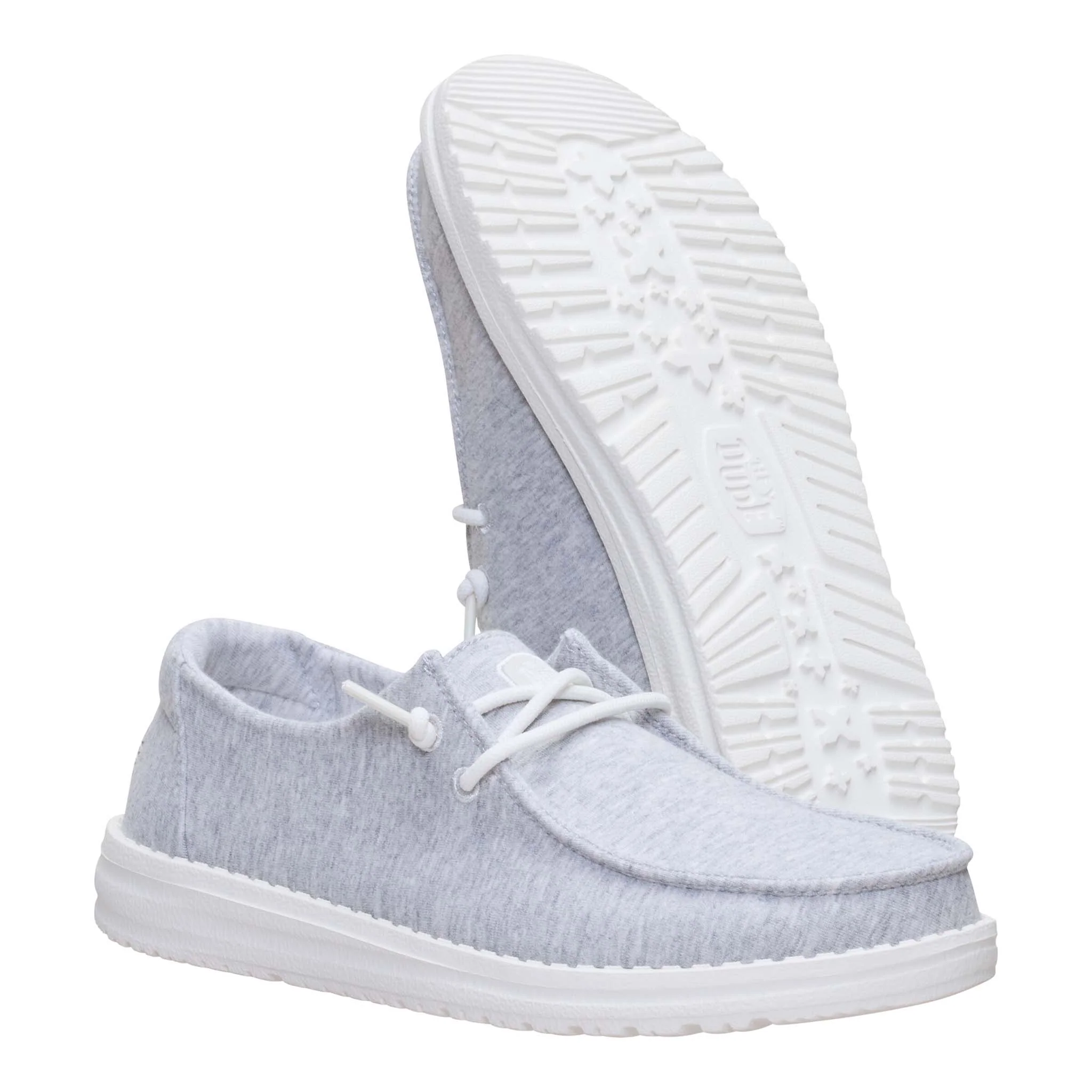 Women's Wendy Stretch Jersey Shoes in Light Grey - Image 2