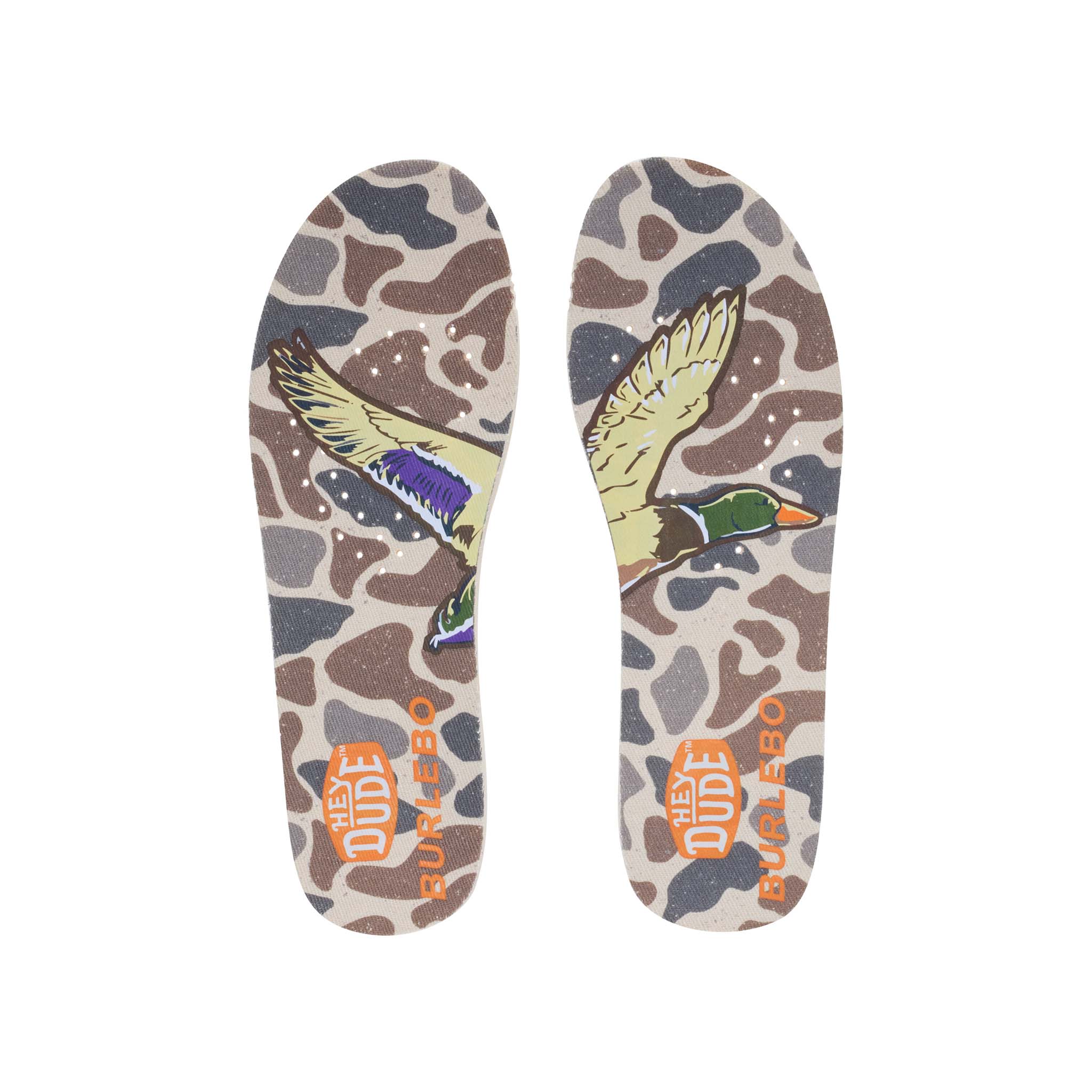 HEYDUDE x Burlebo Youth Wally Funk Shoes in Deer Camo - Image 10