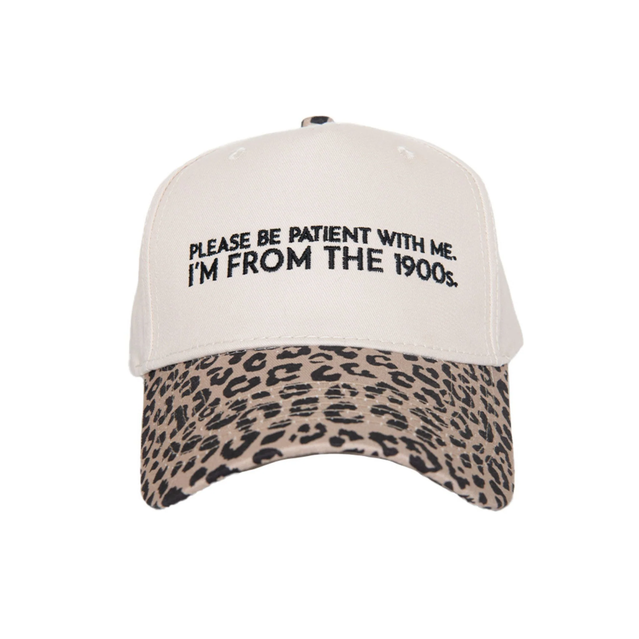 From the 1900's Leopard Bill Hat