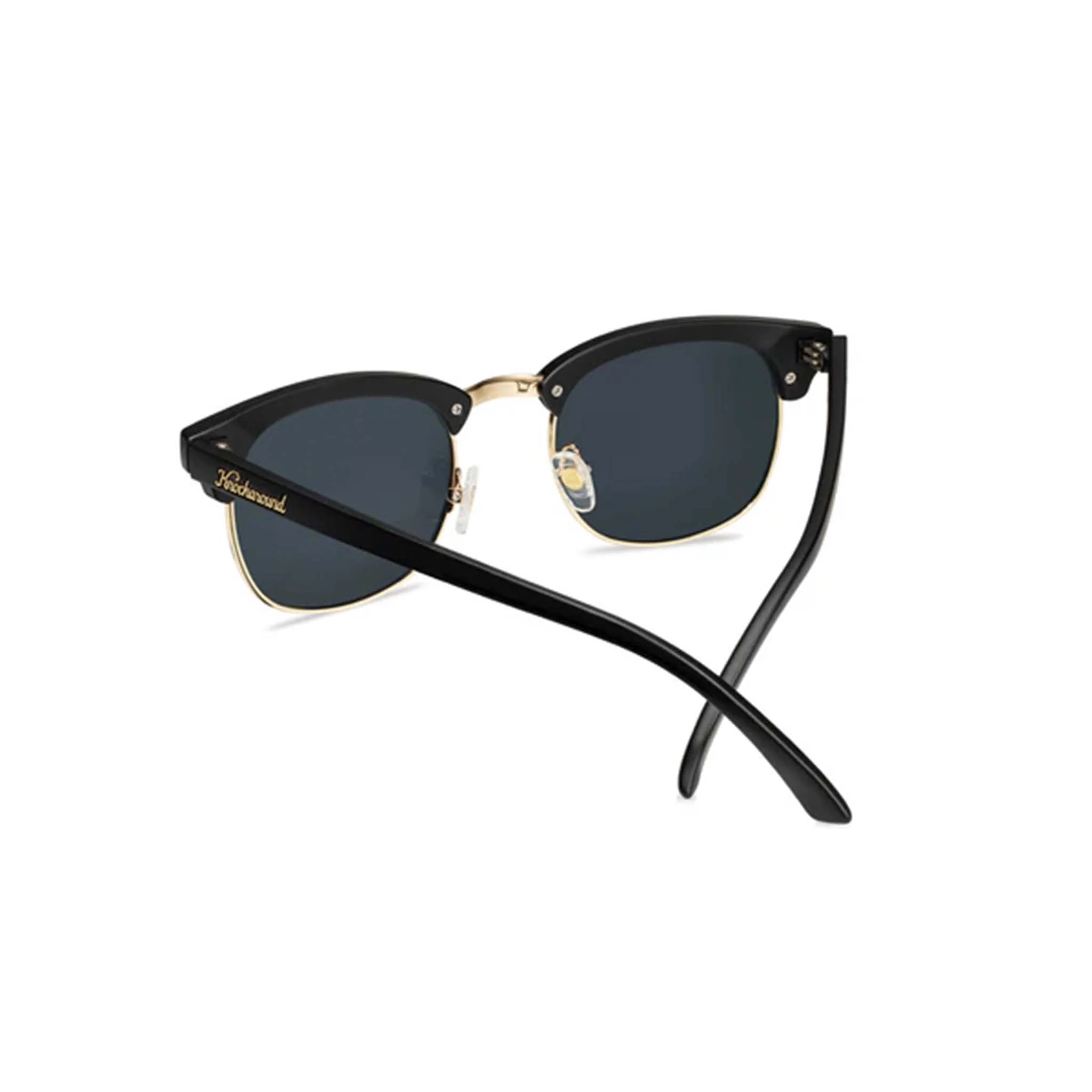 Knockaround® Brooklines Sunglasses in Black and Gold - Image 3