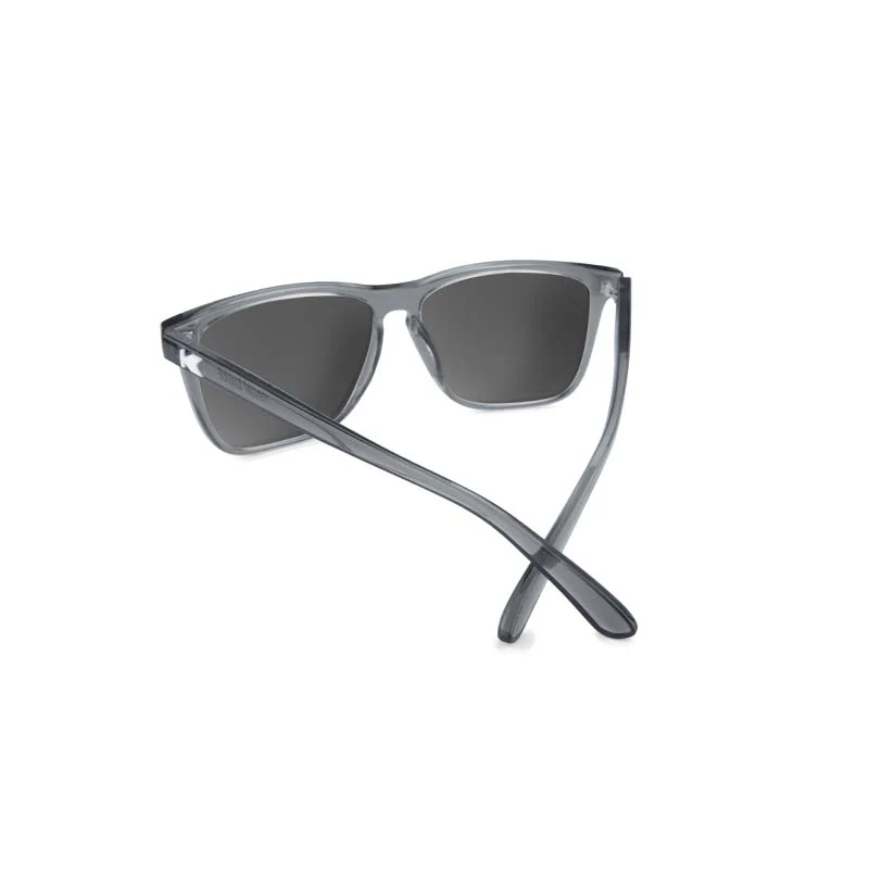 Knockaround® Fast Lane Sunglasses Sport Clear Grey/Green Moonshine - Image 4
