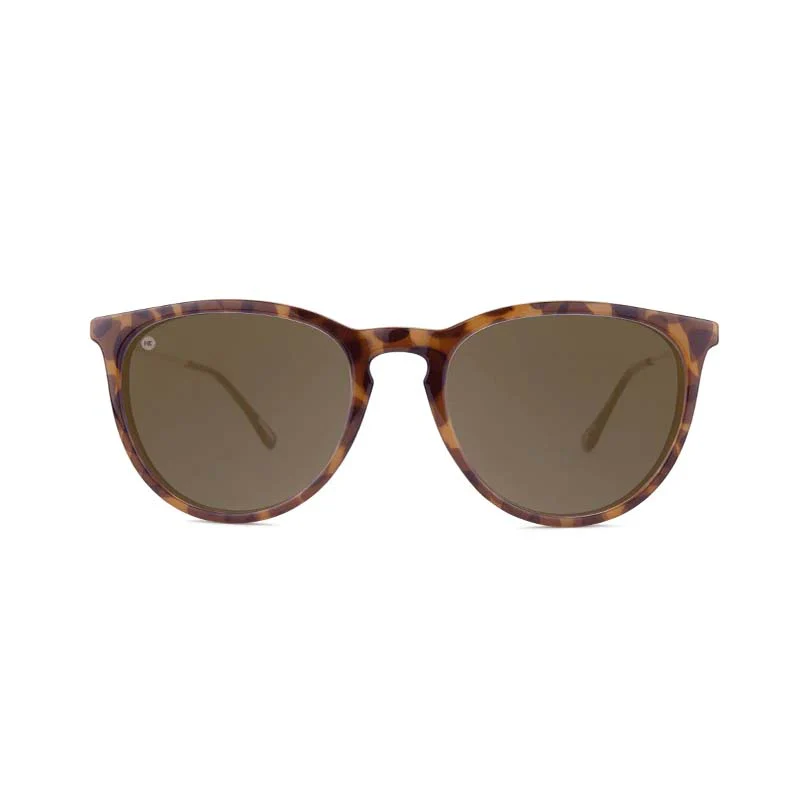 Knockaround® Mary Janes Sunglasses in Glossy Blonde Tortoise and Amber - Image 2