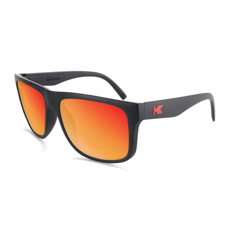 Knockaround® Matte Black/Red Sunset Torrey Pines Sunglasses - Image 2