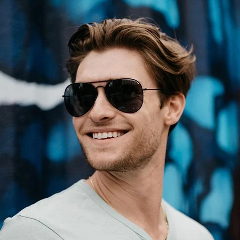 Knockaround® Mile High Sunglasses in Black and Smoke - Image 5