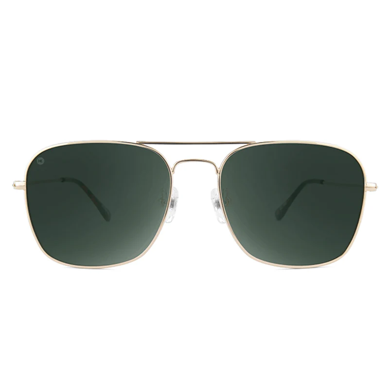 Knockaround® Mount Evans Sunglasses in Gold and Aviator Green - Image 2