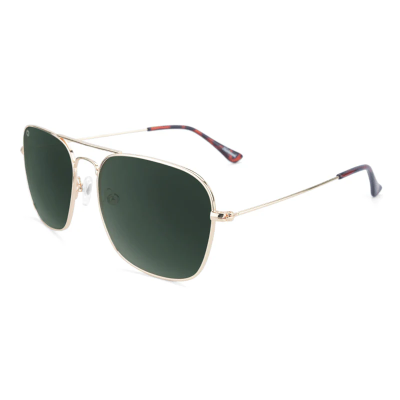 Knockaround® Mount Evans Sunglasses in Gold and Aviator Green - Image 3