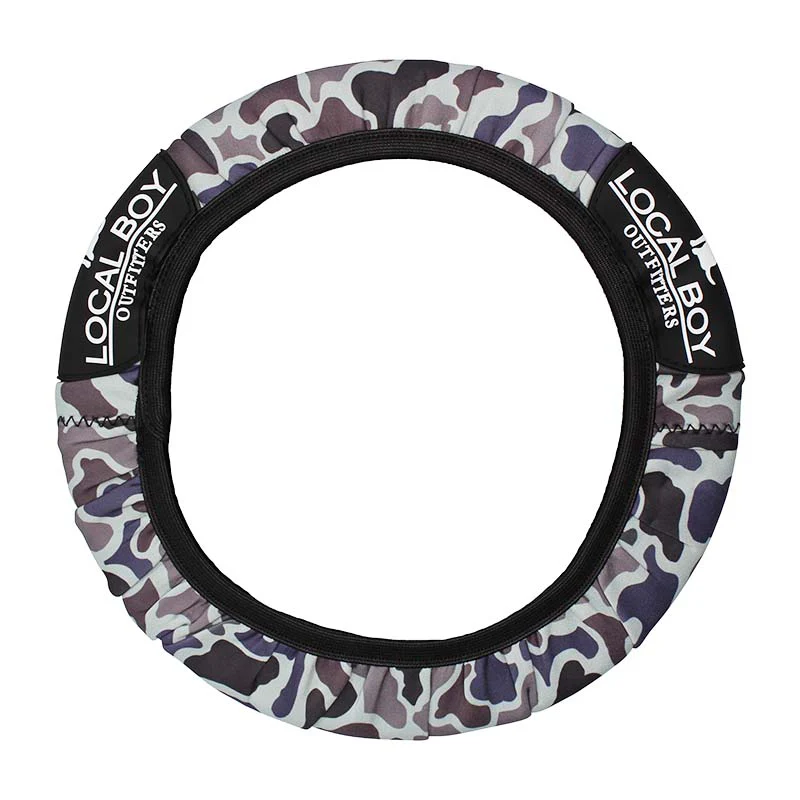 LBO Steering Wheel Cover in Localflage Bluff