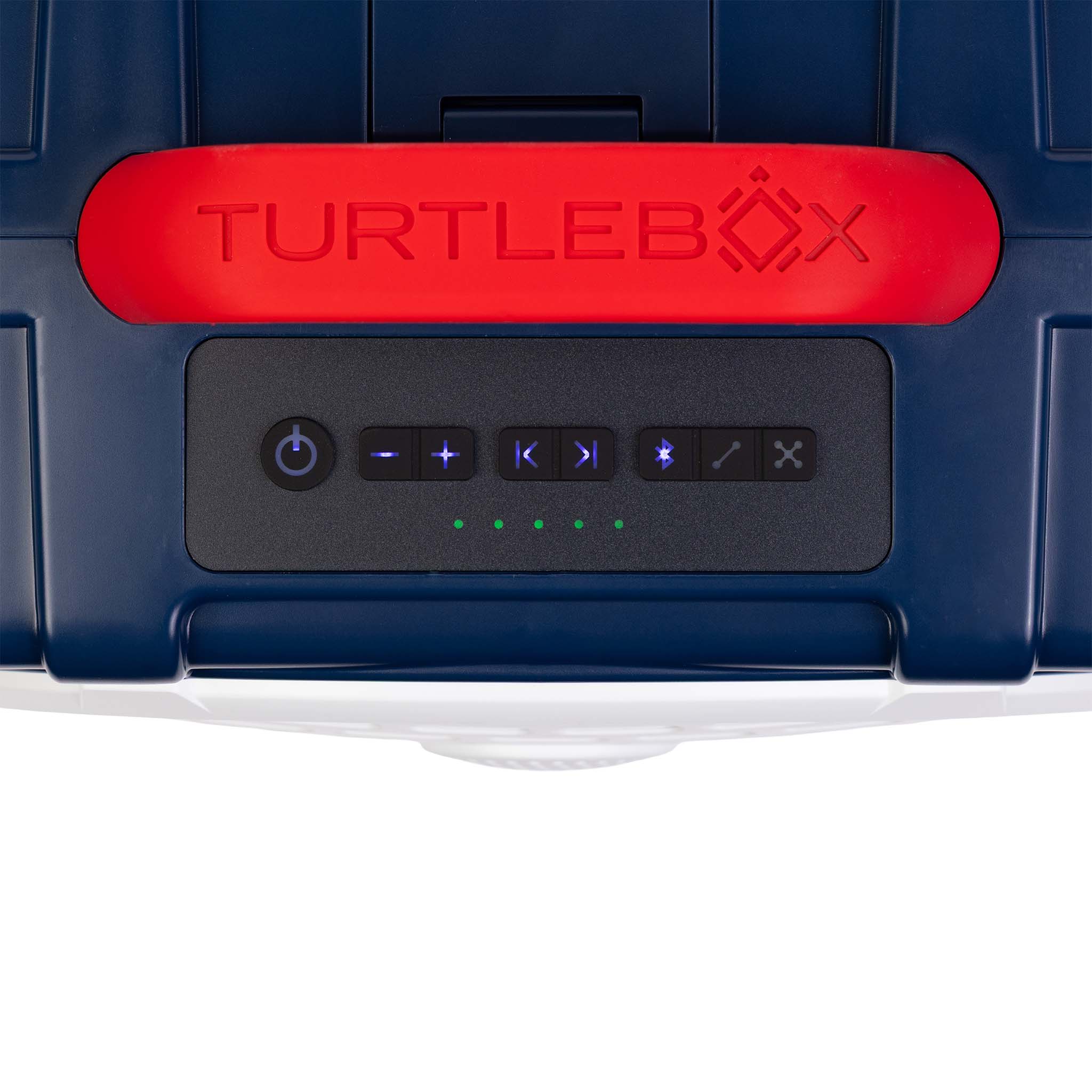 Limited Edition TurtleBox Gen 3 Portable Speaker in Americana Blue - Image 4