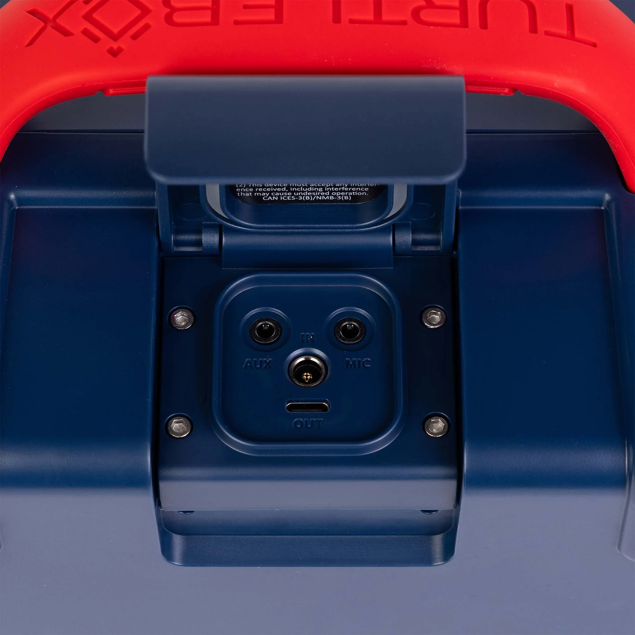 Limited Edition TurtleBox Gen 3 Portable Speaker in Americana Blue - Image 7