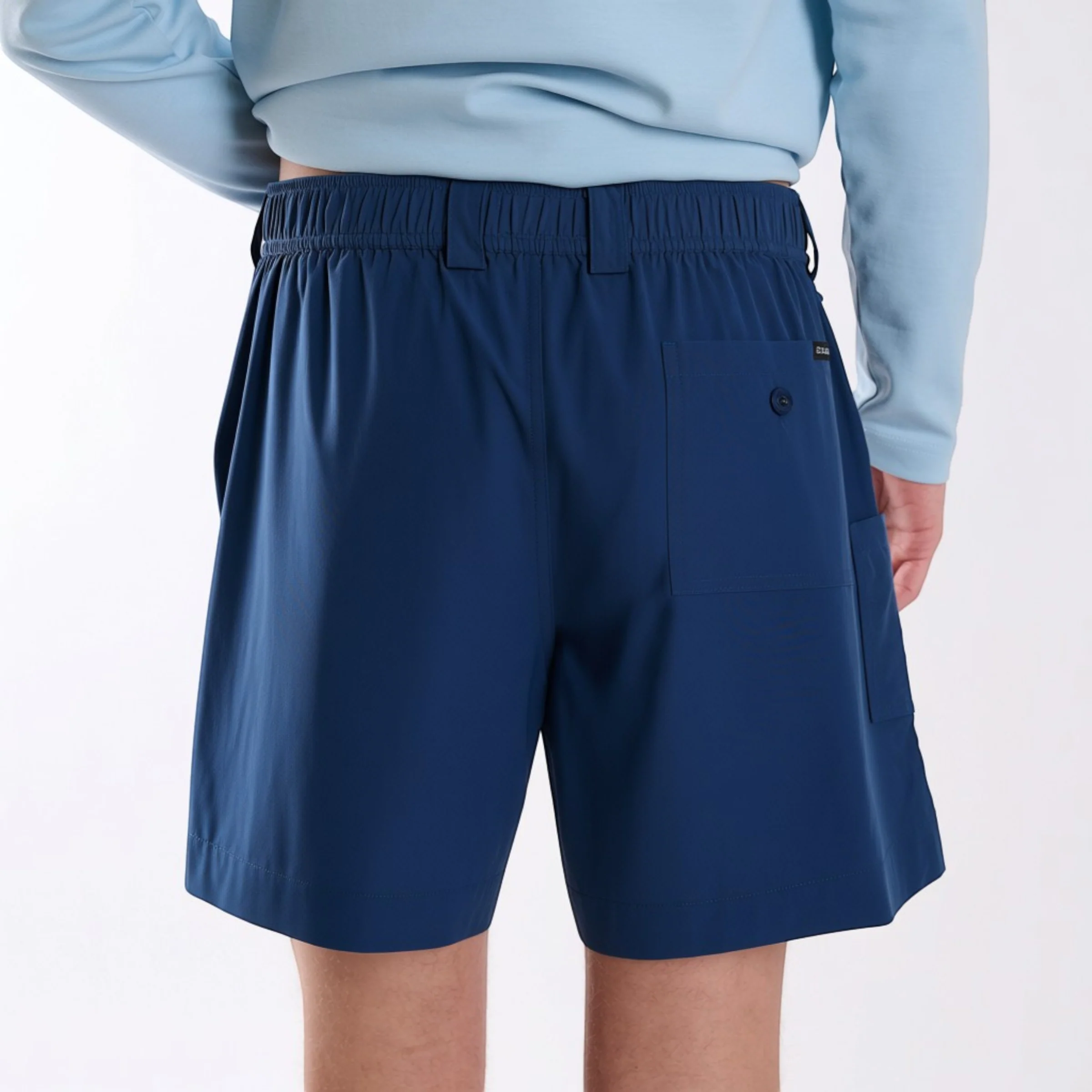 6 Inch Chum Shorts in Navy - Image 5