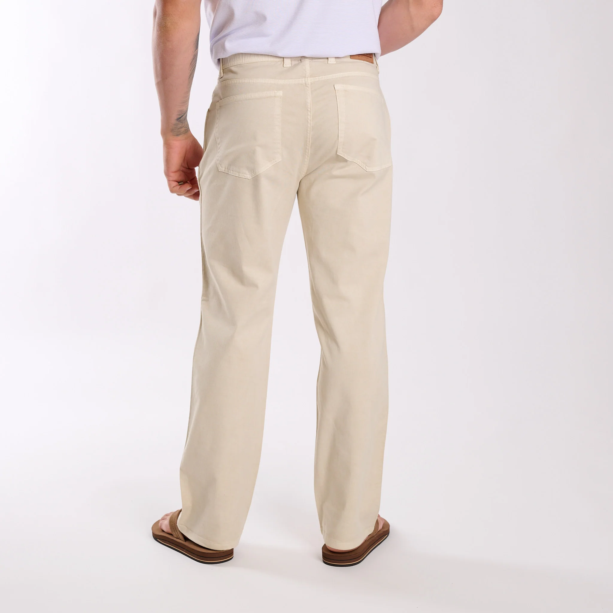 Charter Pants in Light Khaki - Image 3
