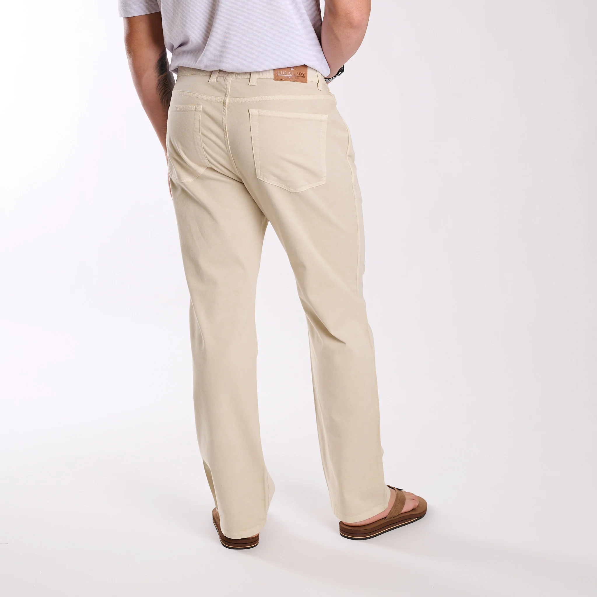 Charter Pants in Light Khaki - Image 4