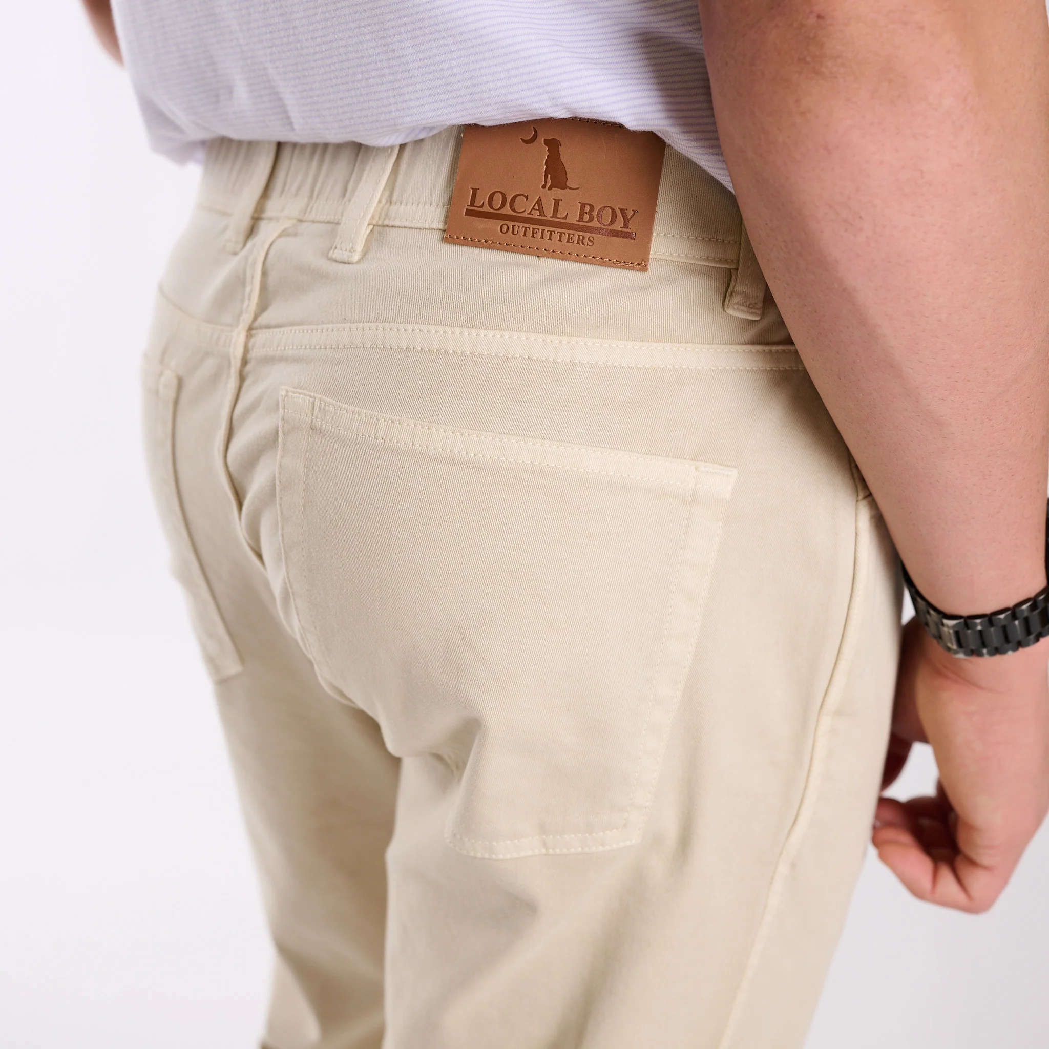 Charter Pants in Light Khaki - Image 5