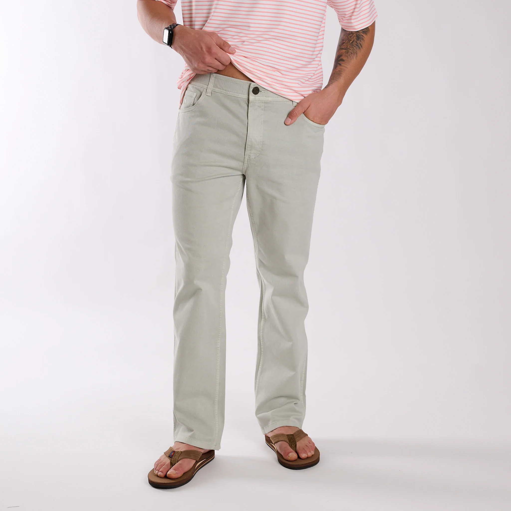 Charter Pants in Oyster