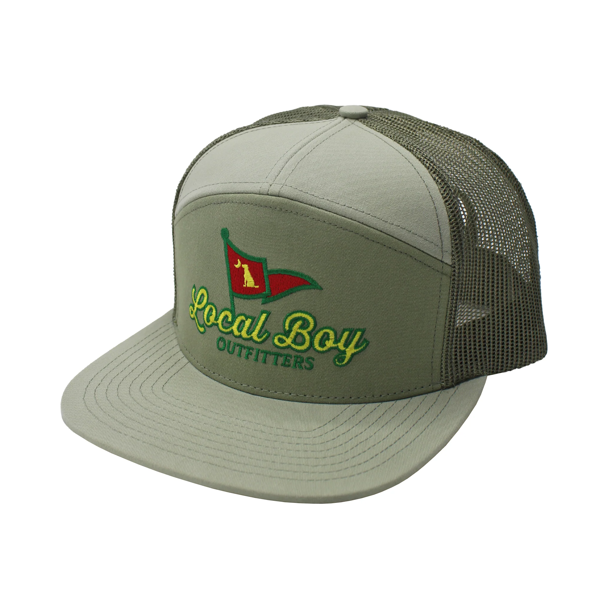 Front Pin 7 Panel Hat