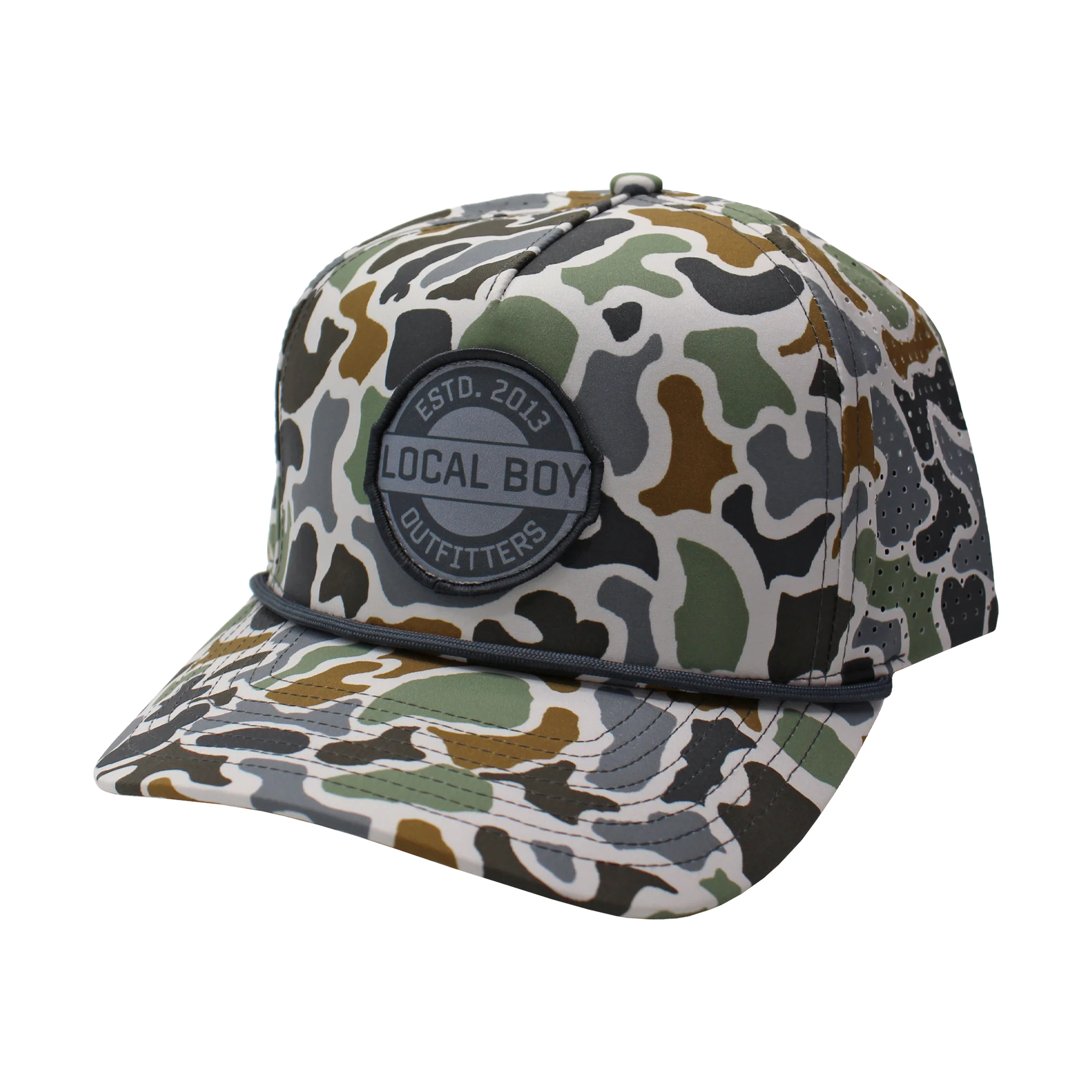 Localflage Bluff Perforated Rope Hat