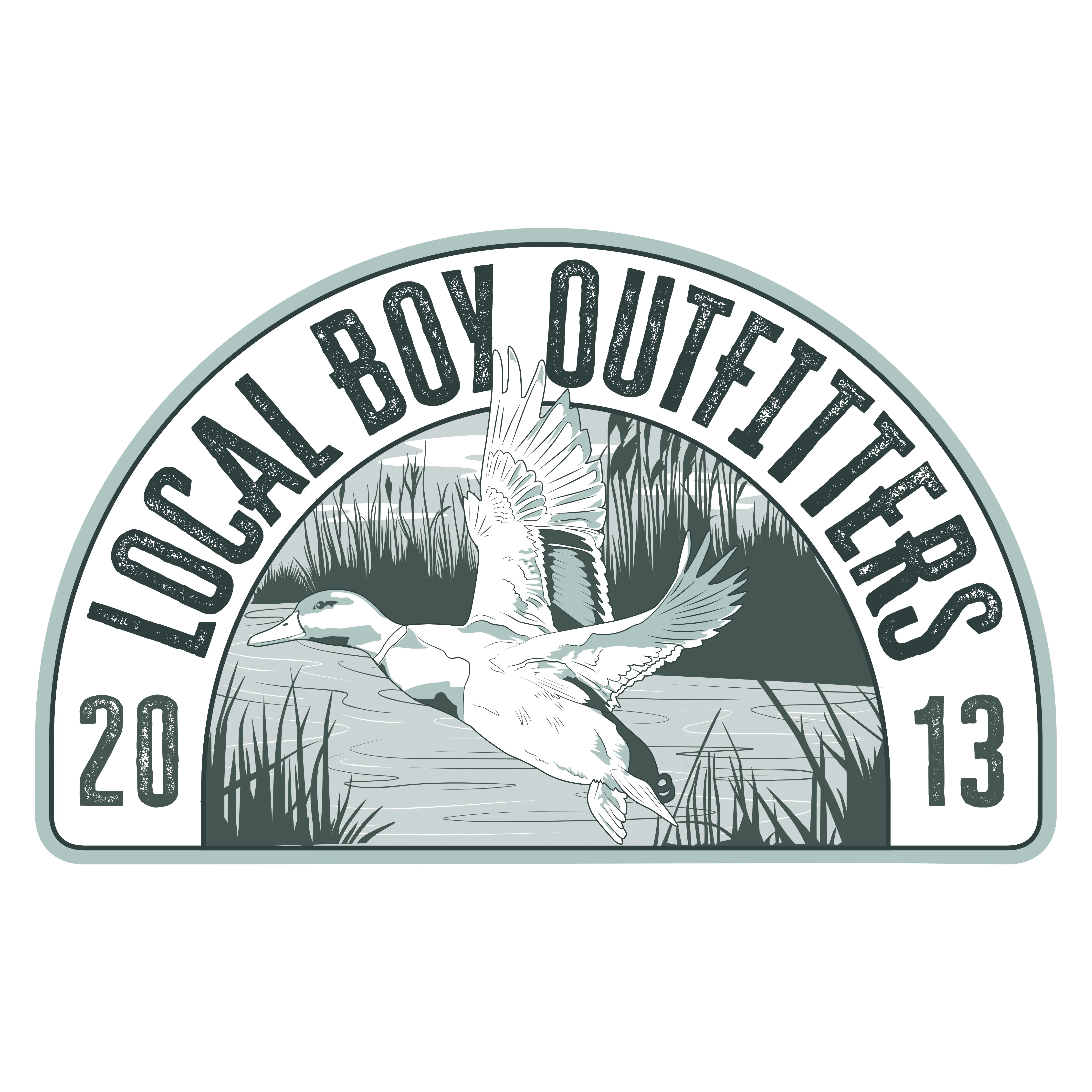 Mallard Arch Decal