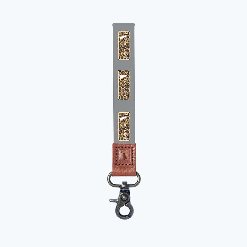 Old School Plate Wrist Lanyard