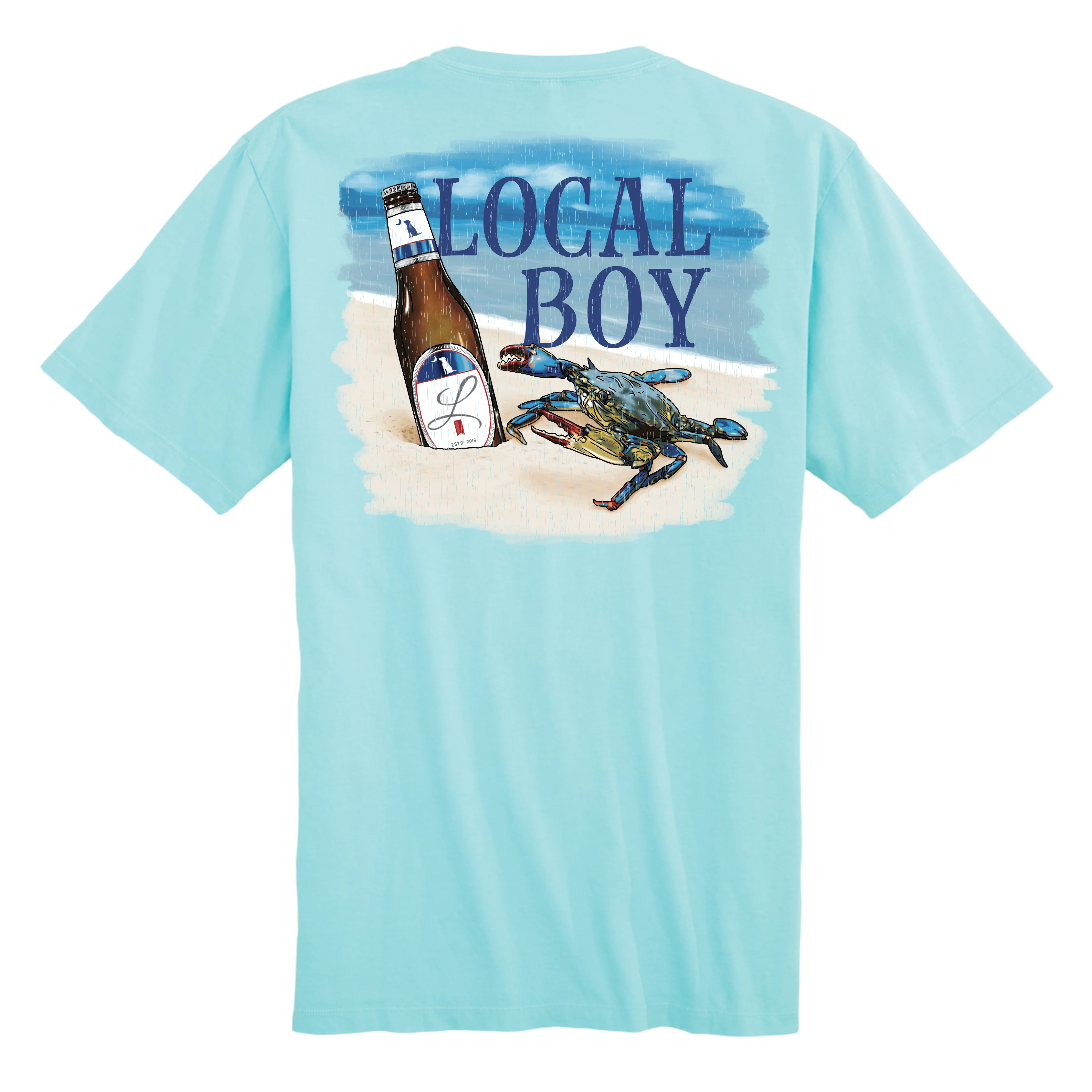 Sandy Crab Short Sleeve T-Shirt