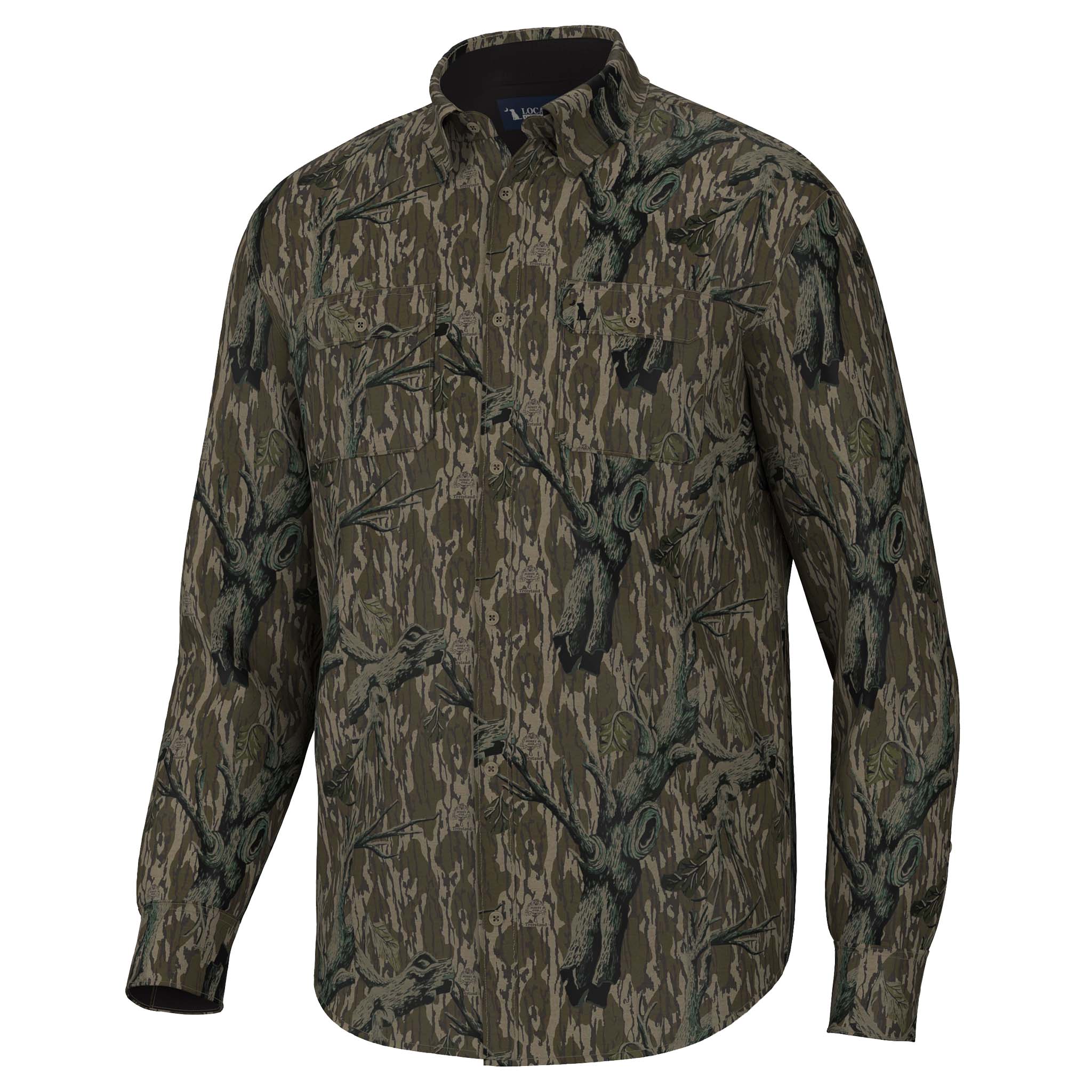 Treestand Camo Button Down Shirt