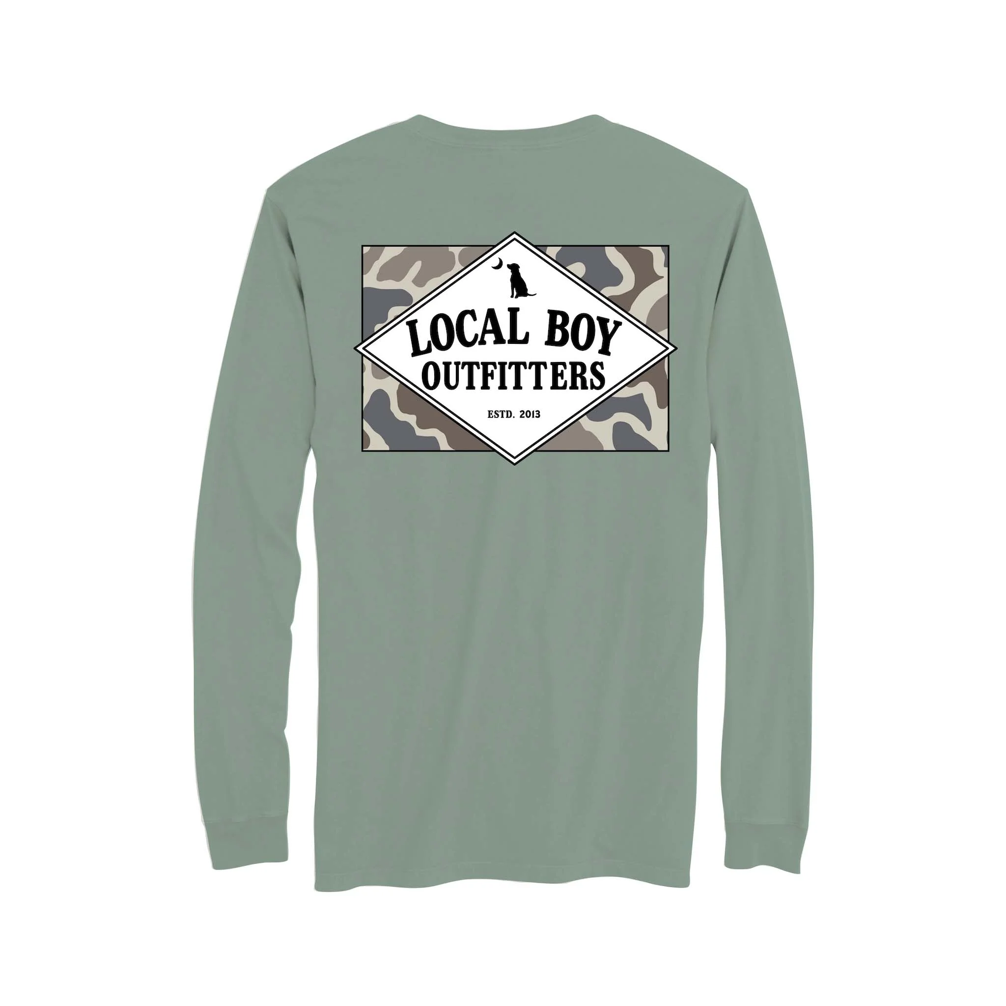 Youth Founders Long Sleeve T-Shirt in Bay