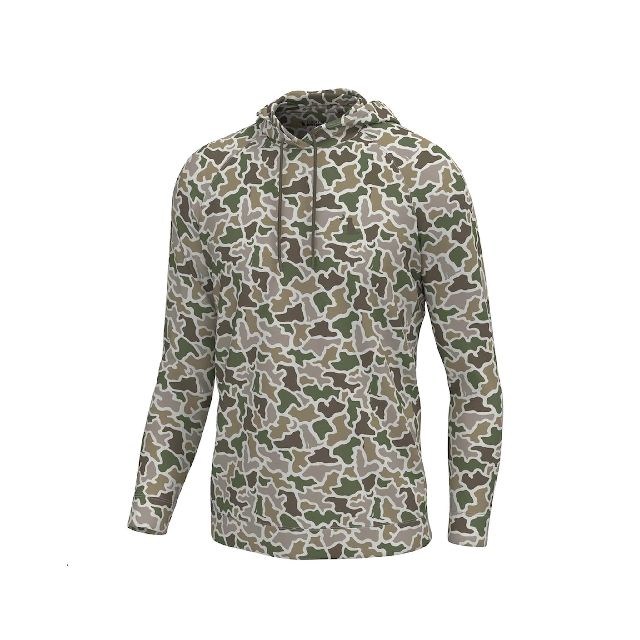 Youth Hemlock Hoodie in Dog and Moon Camo