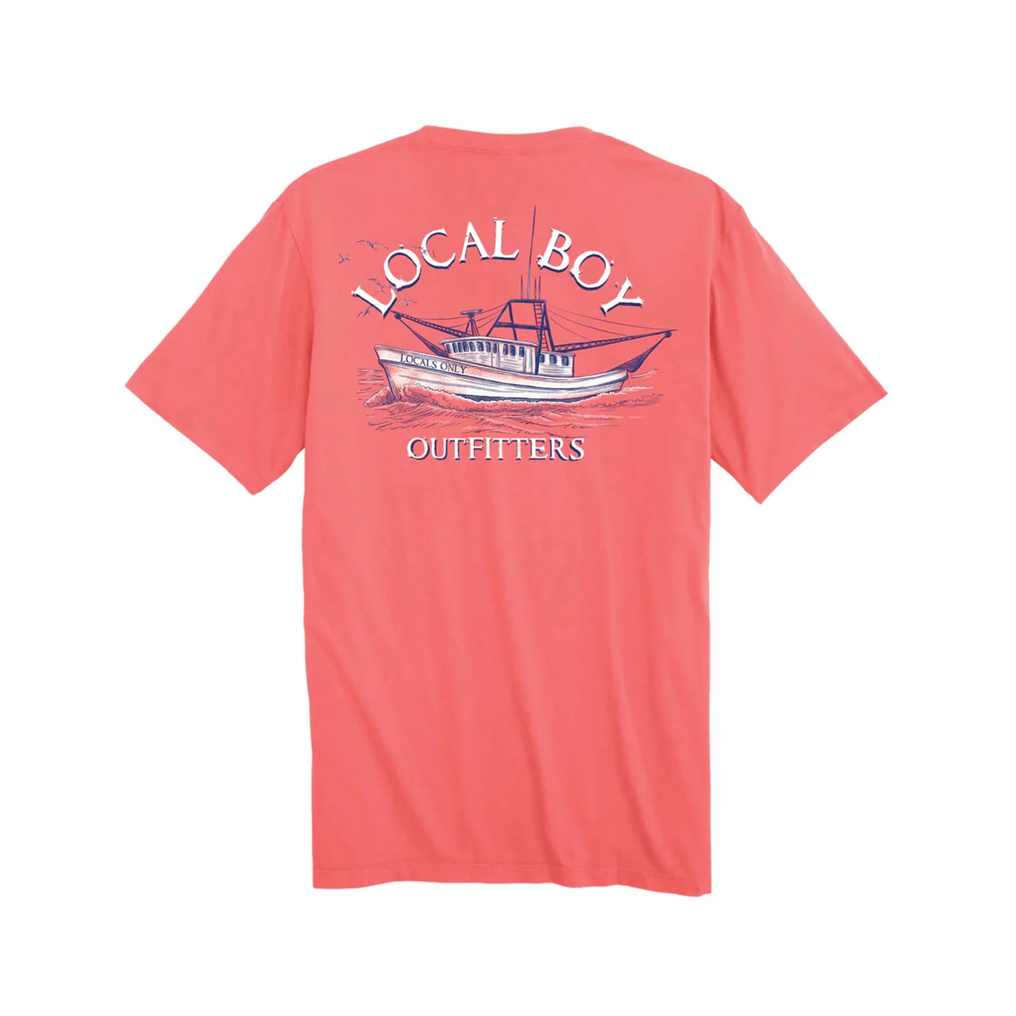 Youth Locals Only Shrimper Short Sleeve T-Shirt