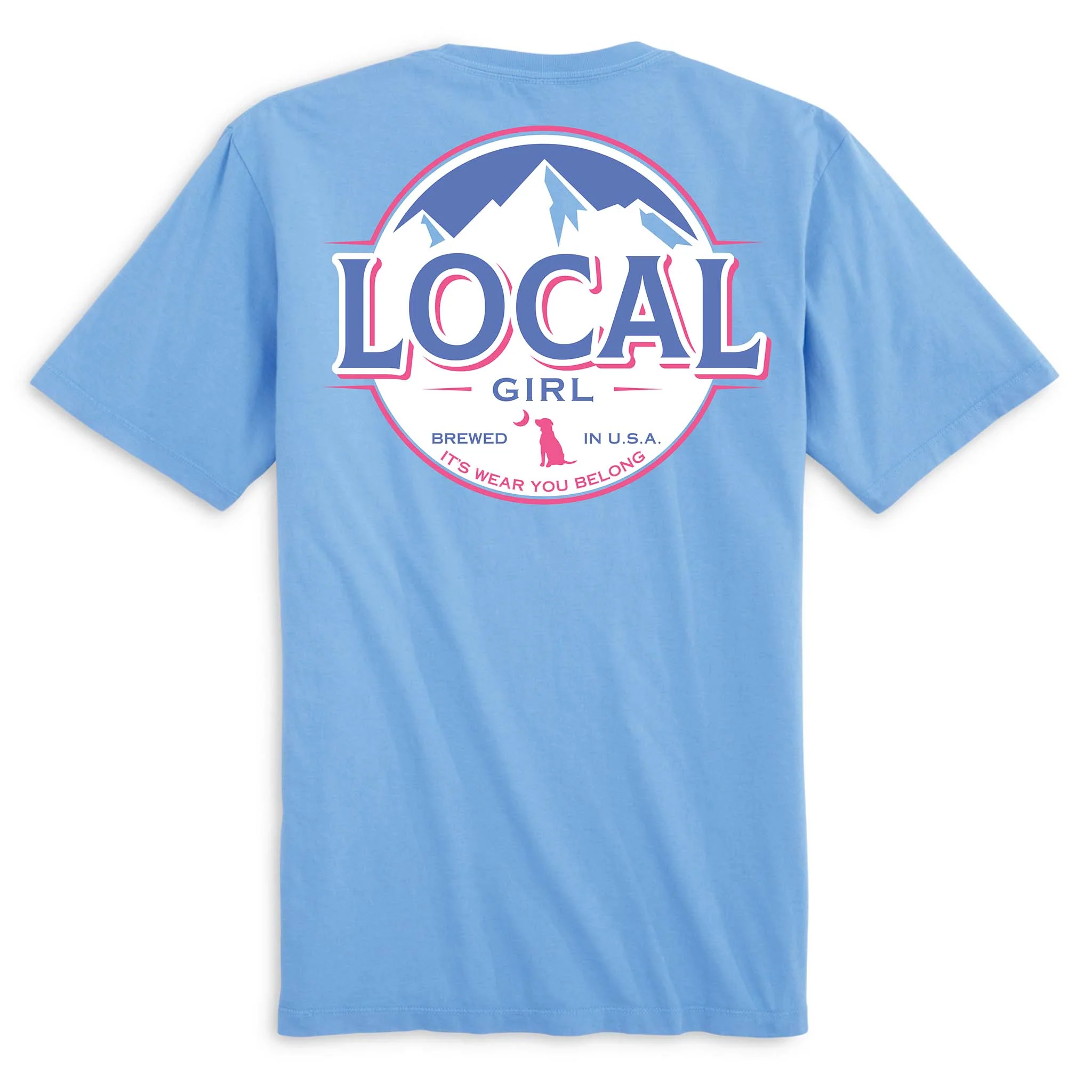 Local Girl Busch Latte Short Sleeve T-Shirt - Image 2