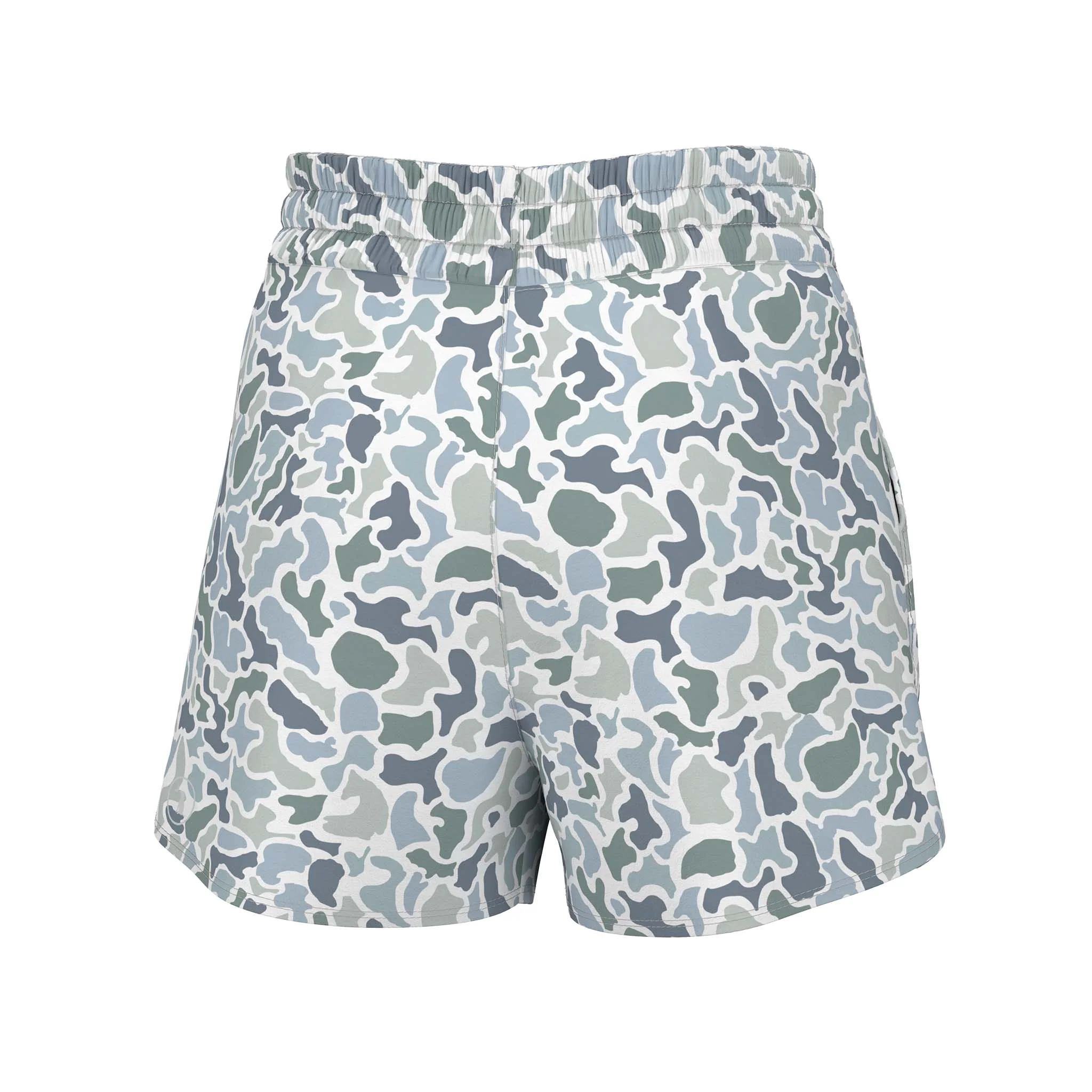 Women's High Waisted Volley Shorts in Localflage Coast - Image 3