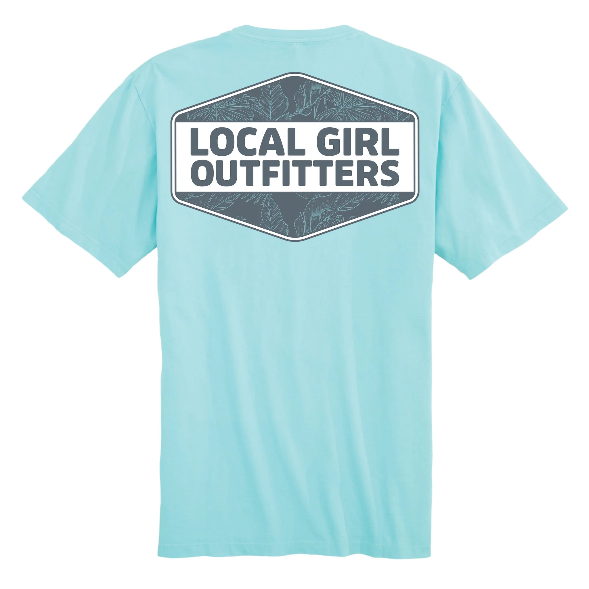 Blue Tropics Diamond Crest Short Sleeve T-Shirt