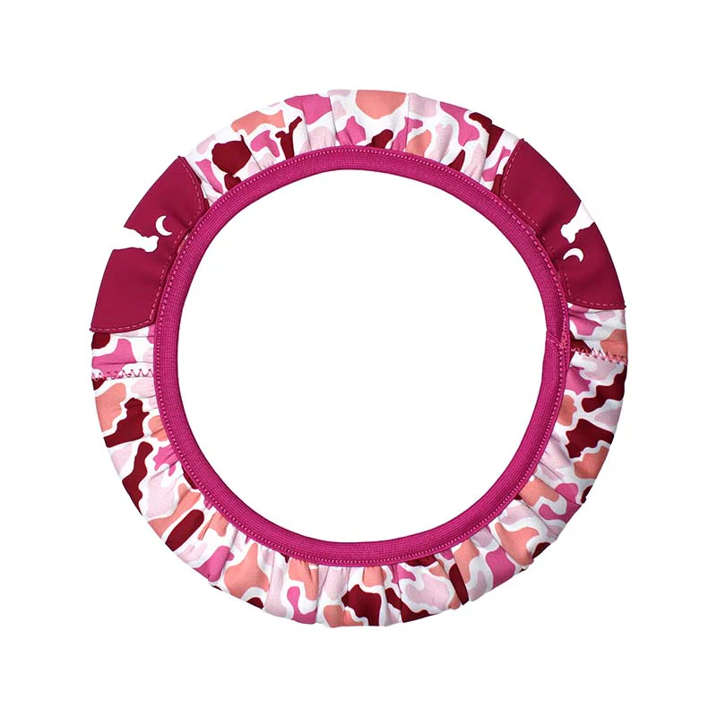 Local Girl Steering Wheel Cover in Pink Localflage - Image 2
