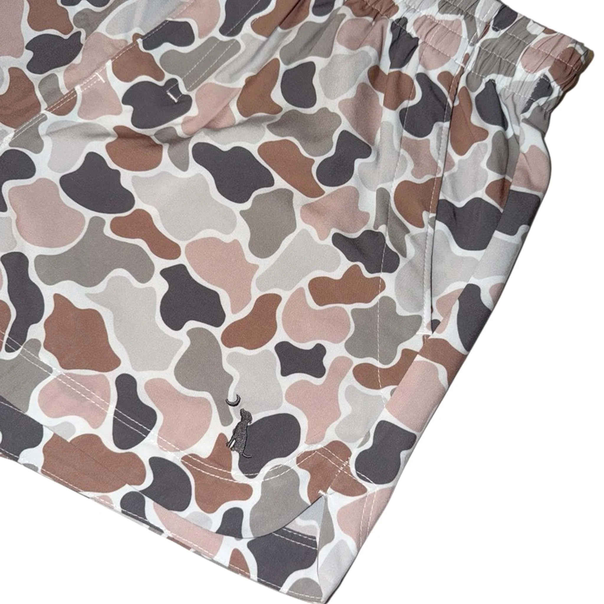 Women's Volley Shorts in Flora Forest Camo - Image 6
