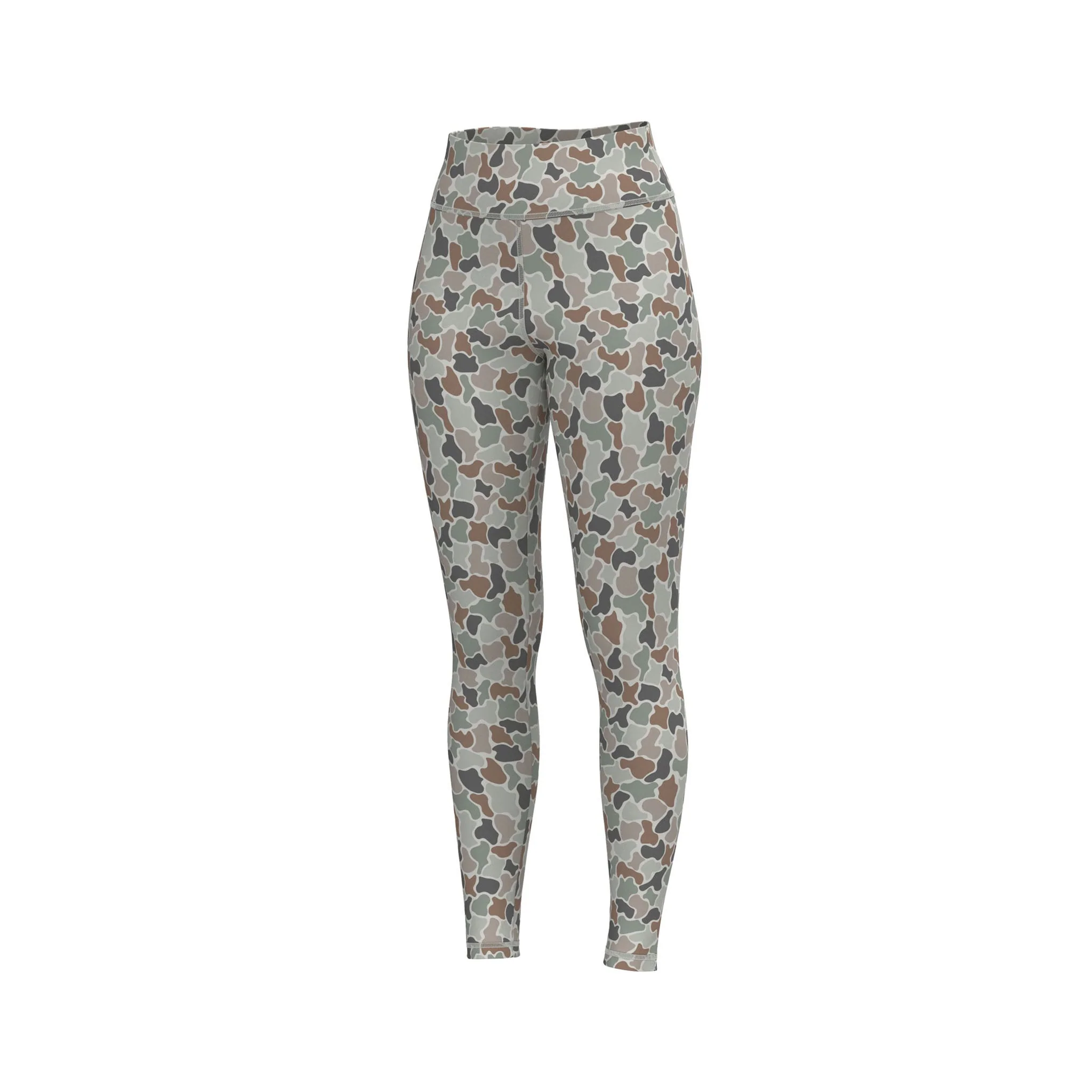 Youth Leggings in Forest Camo Flora