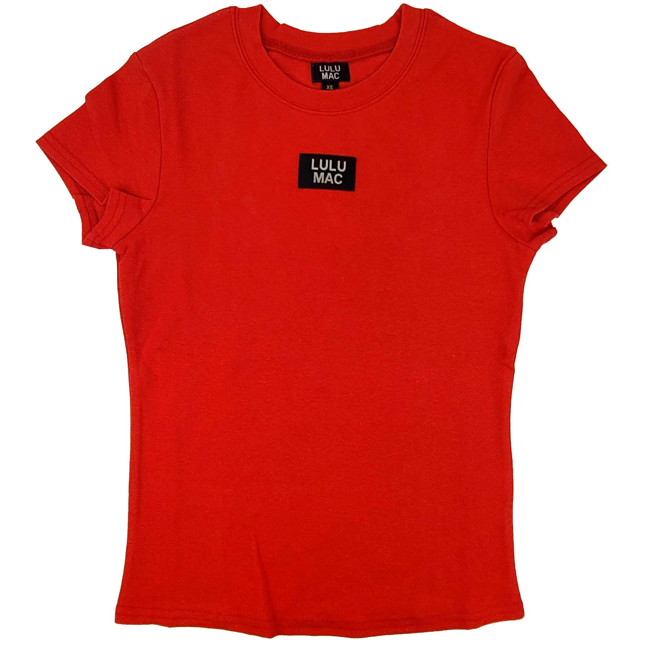 Lulu Mac Baby Tee in Red